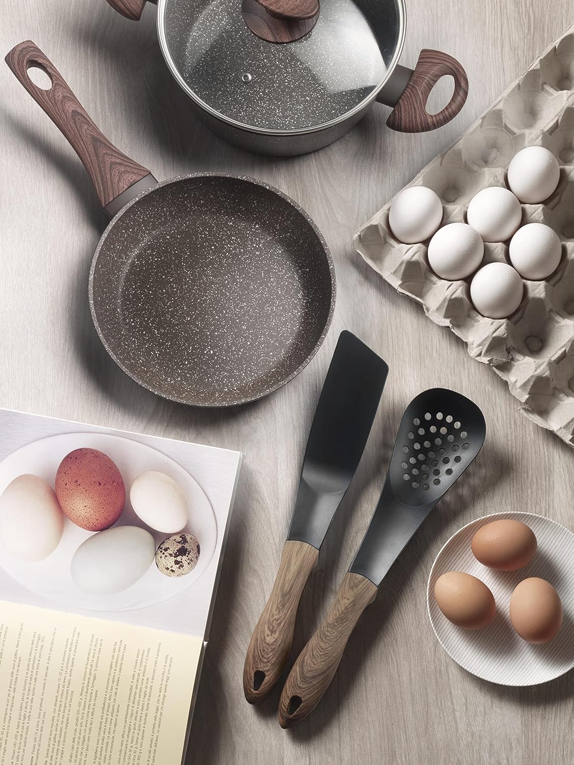 Pintinox Wok Alluminio Serie Natura 28cm - immagine 5