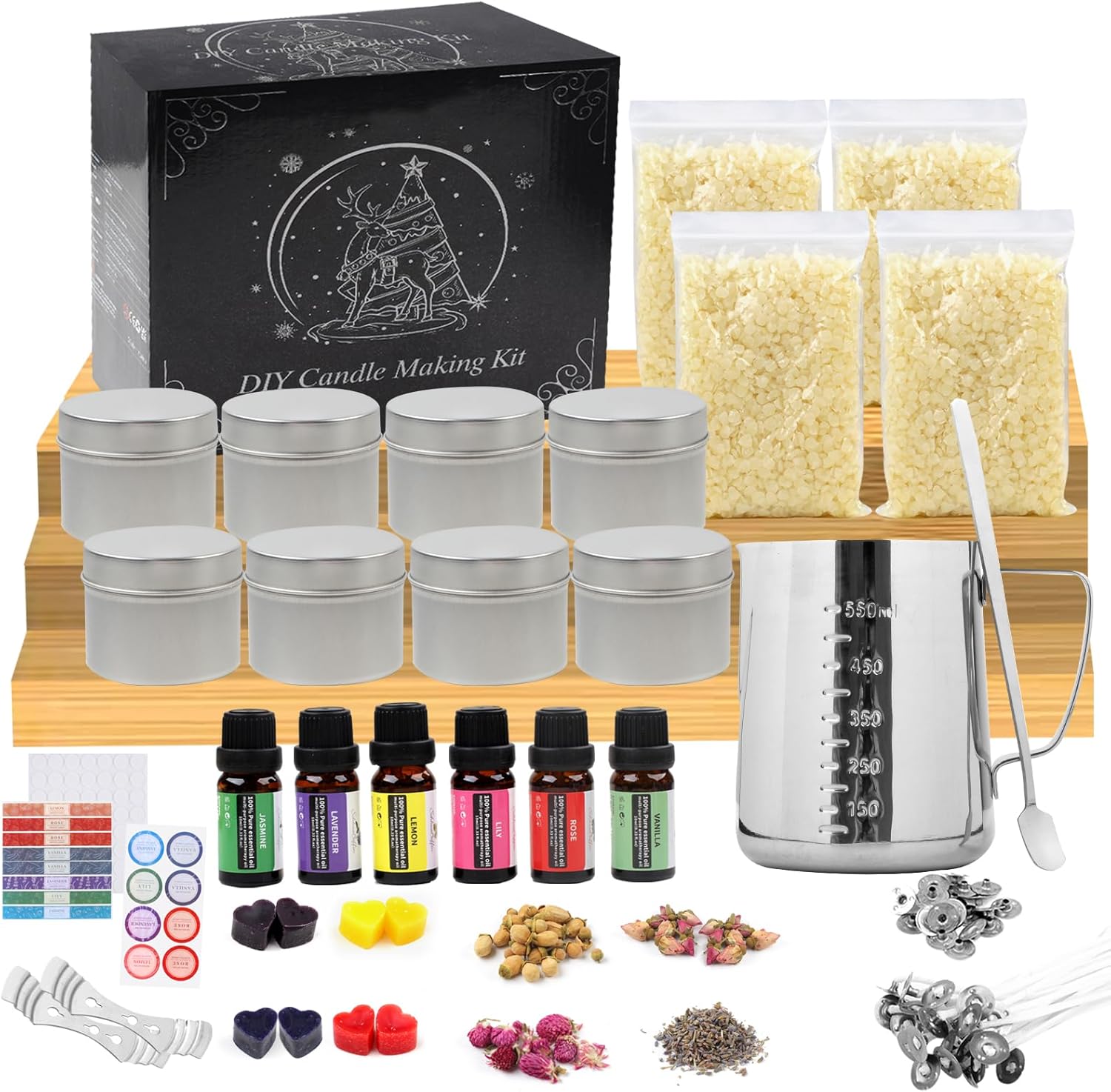 Tepenar Kit Fai da Te per Produzione Candele Profumate - immagine 1