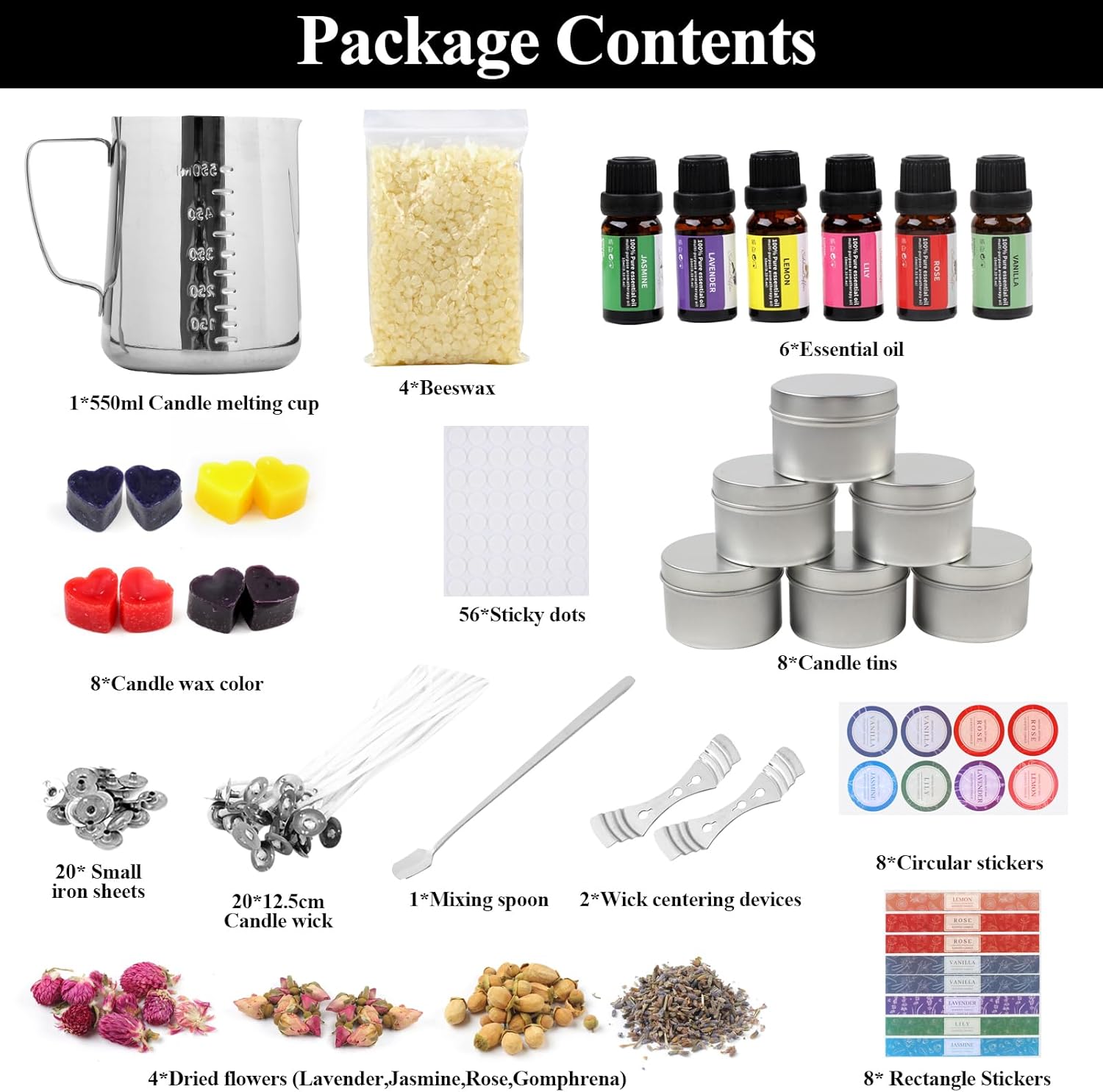 Tepenar Kit Fai da Te per Produzione Candele Profumate - immagine 2