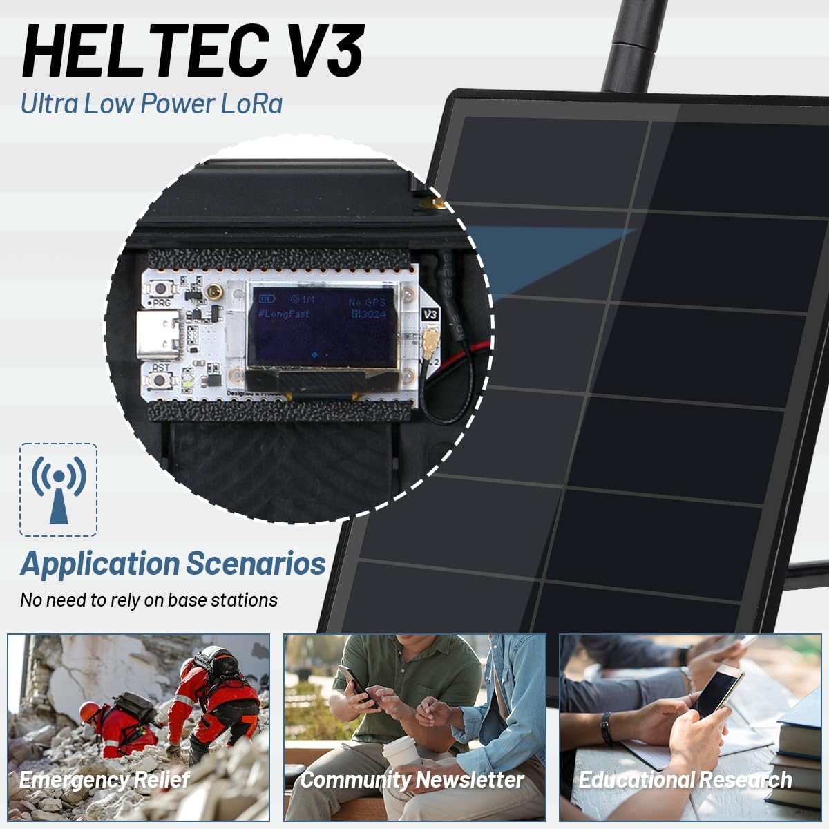 Keepteen D5L Meshcore Mesh Node Repeater 5W - immagine 4