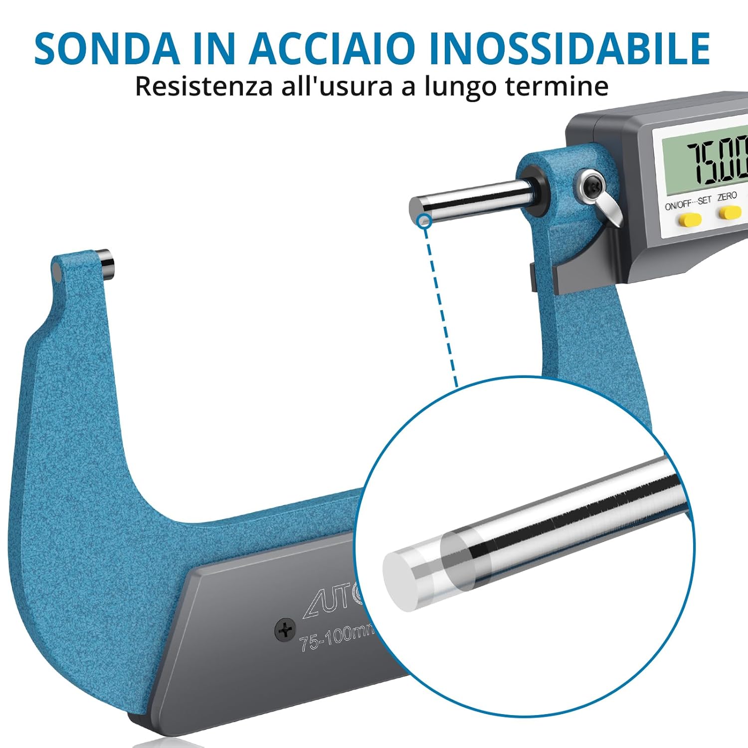 Autoutlet Micrometro Digitale Esterno 75-100mm - immagine 3