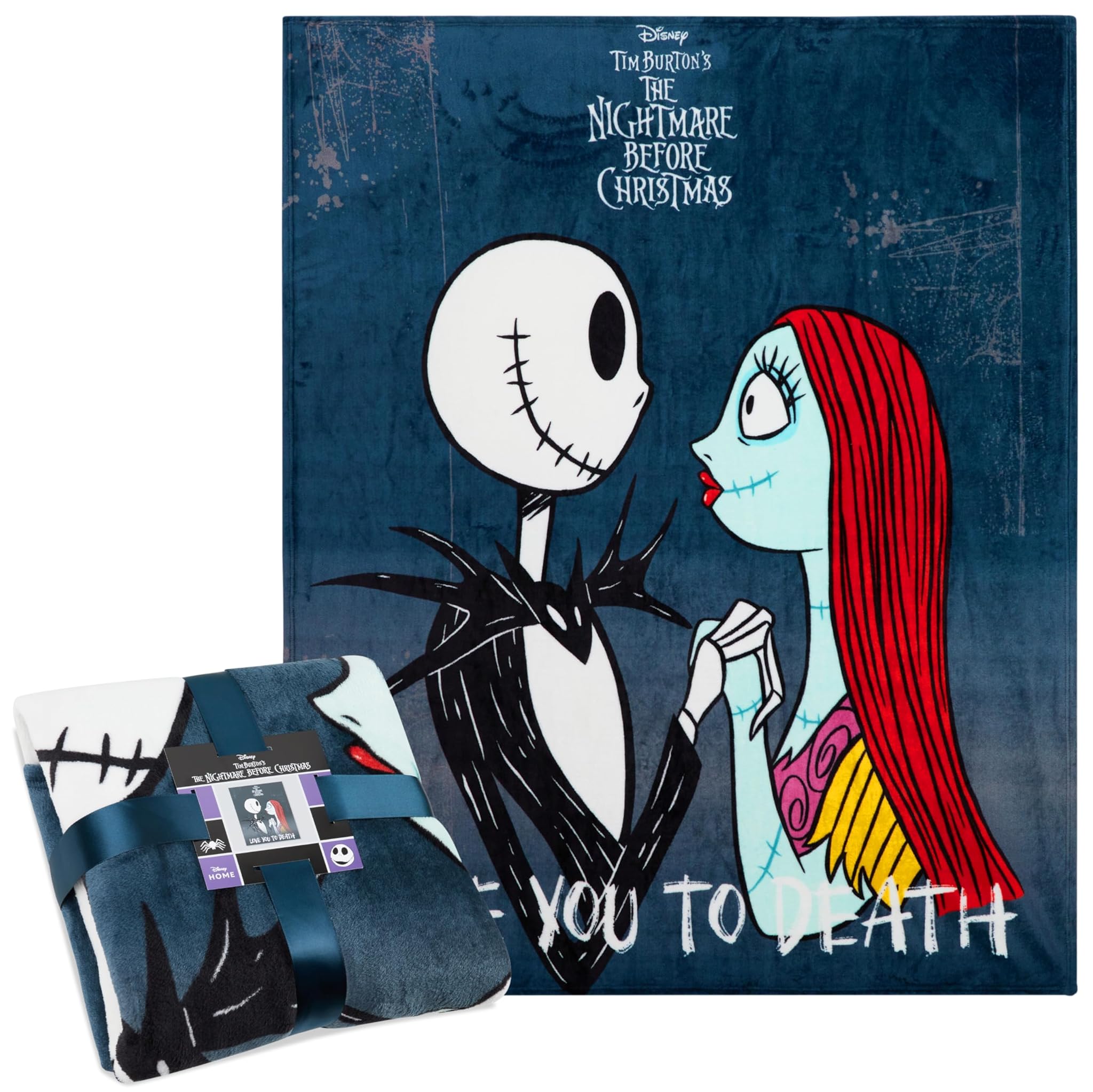 Disney The Nightmare Before Christmas - Coperta Pile 150x130cm