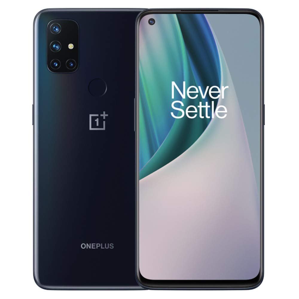 Oneplus Nord N10 5G Smartphone 128GB 6GB RAM, Midnight Ice