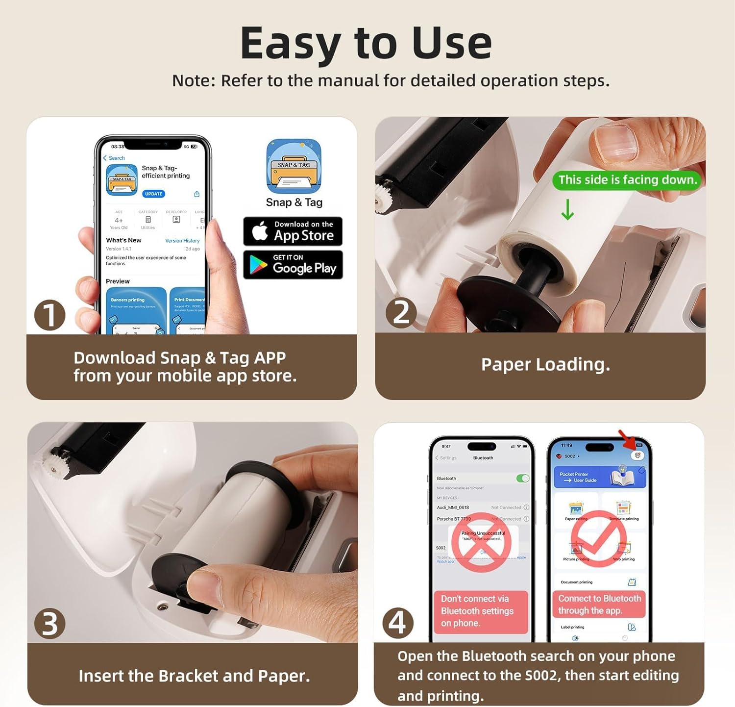 Orgsta S002 Etichettatrice Bluetooth Portatile 300 Dpi - immagine 8