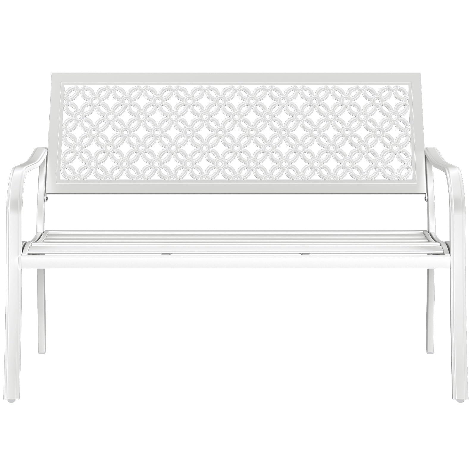 Grand Patio Panca da Giardino 2-3 Posti Bianca