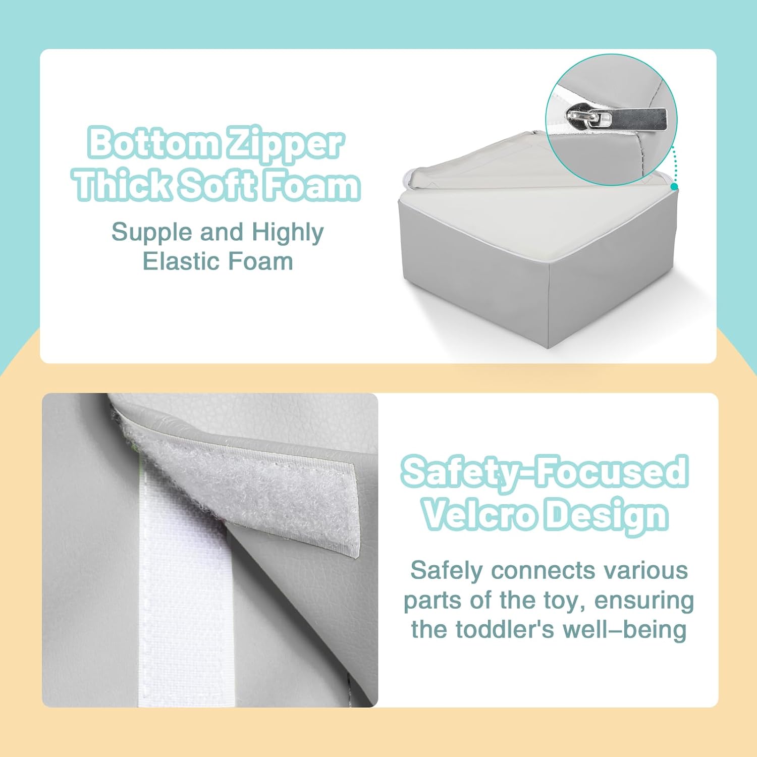 Wilwolfer Blocchi Morbidi in Schiuma per Bambini (6 Pezzi) - immagine 3