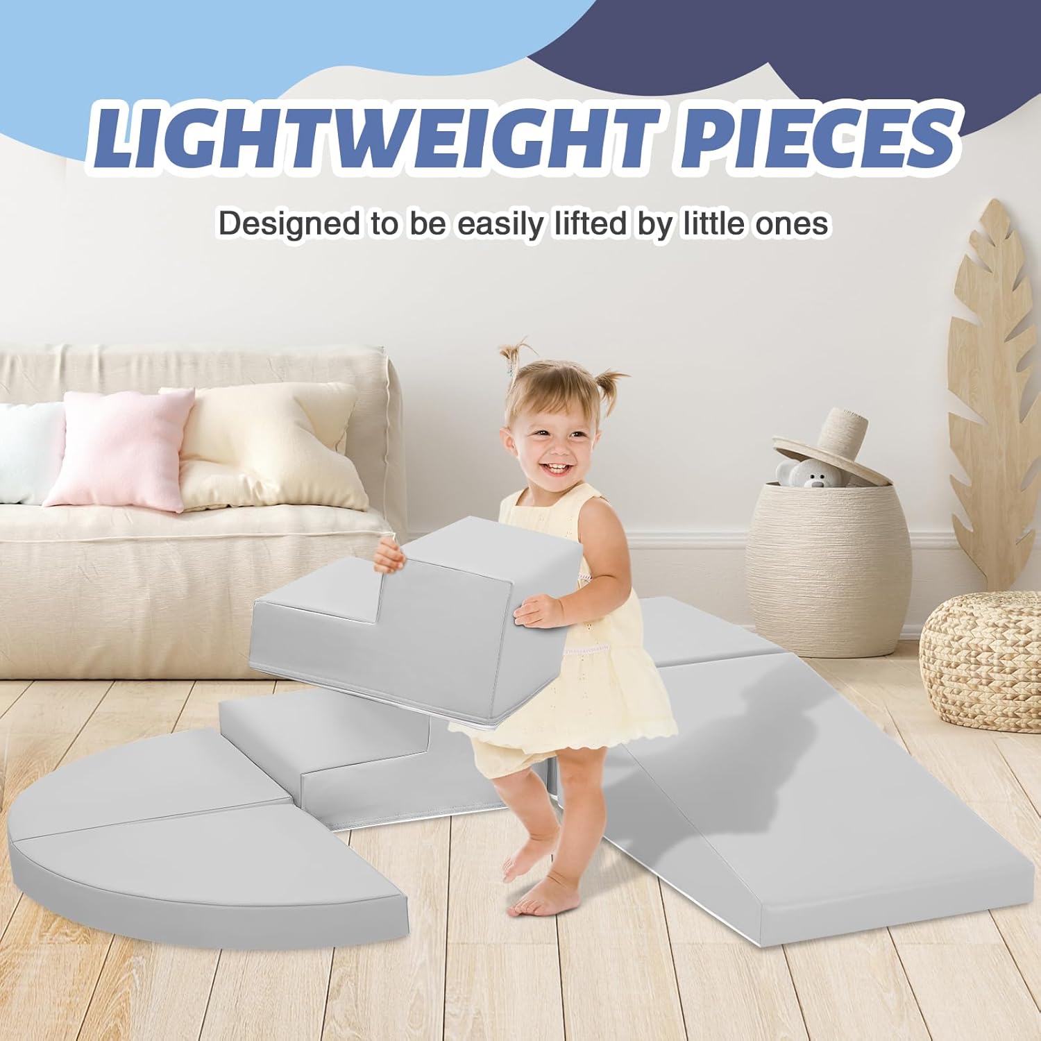 Wilwolfer Blocchi Morbidi in Schiuma per Bambini (6 Pezzi) - immagine 6