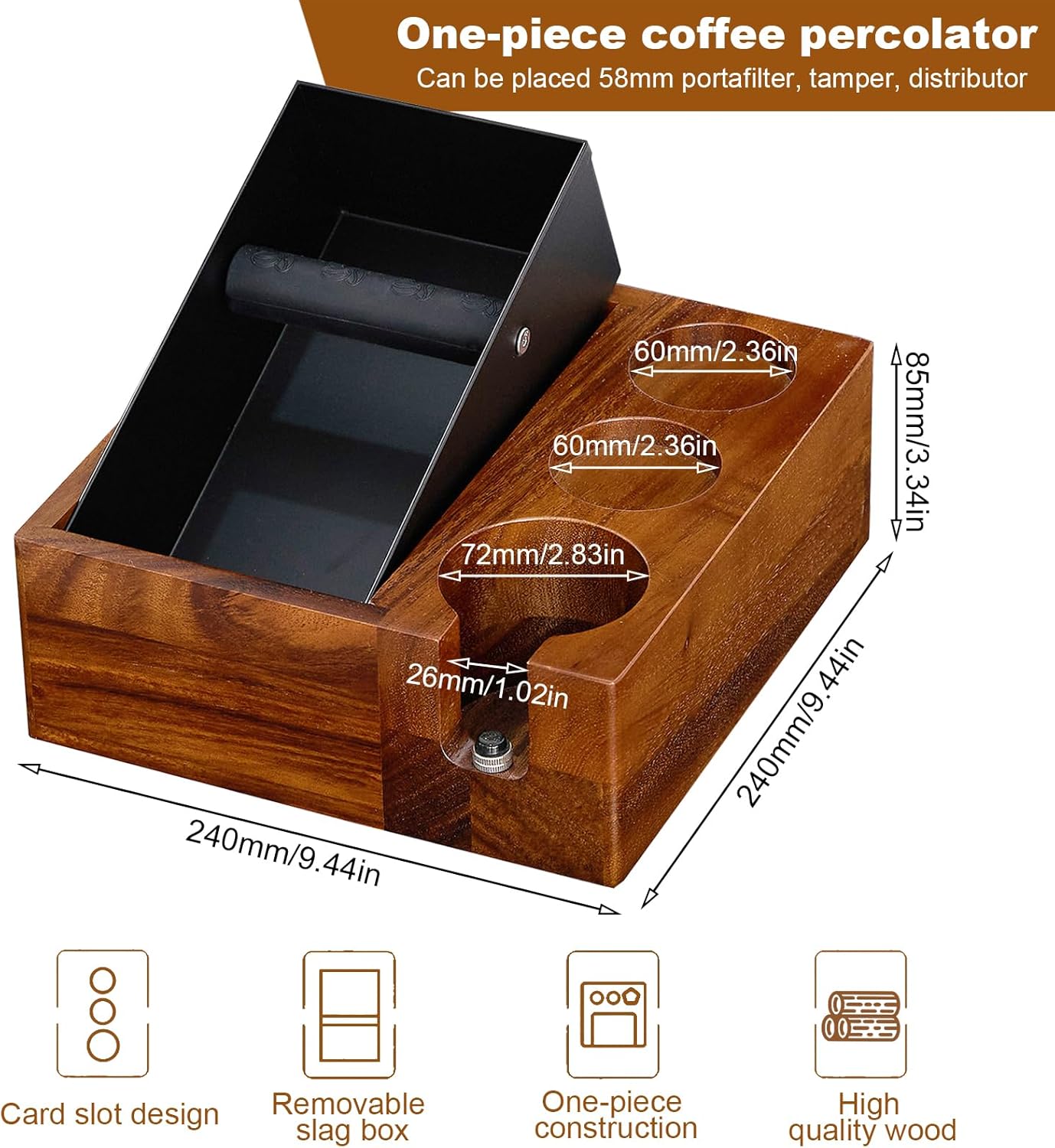 Stazione per Tamper Espresso con Distributore - immagine 5