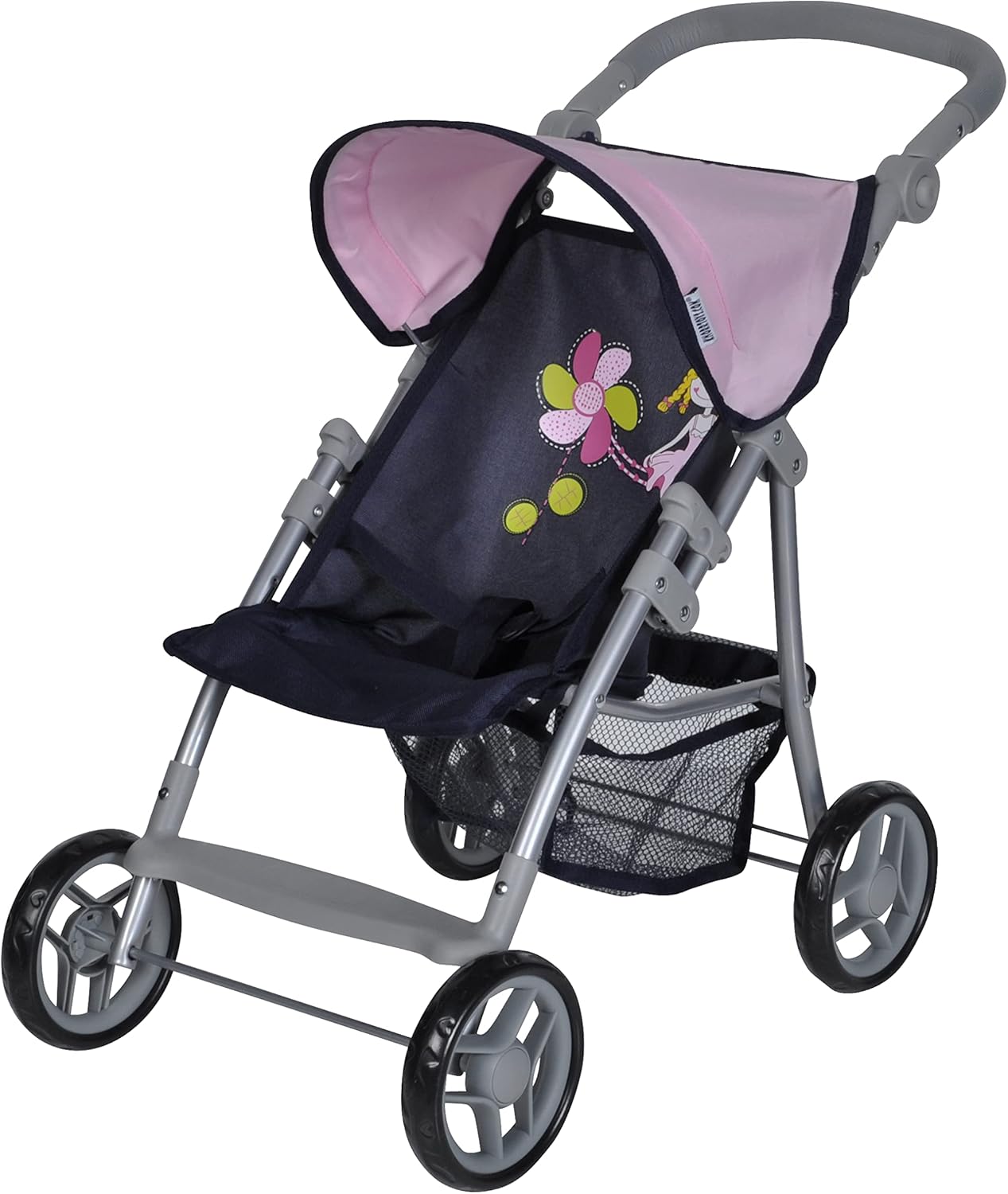 Knorrtoys 16894 - Passeggino per Bambole Liba, Blu - immagine 5