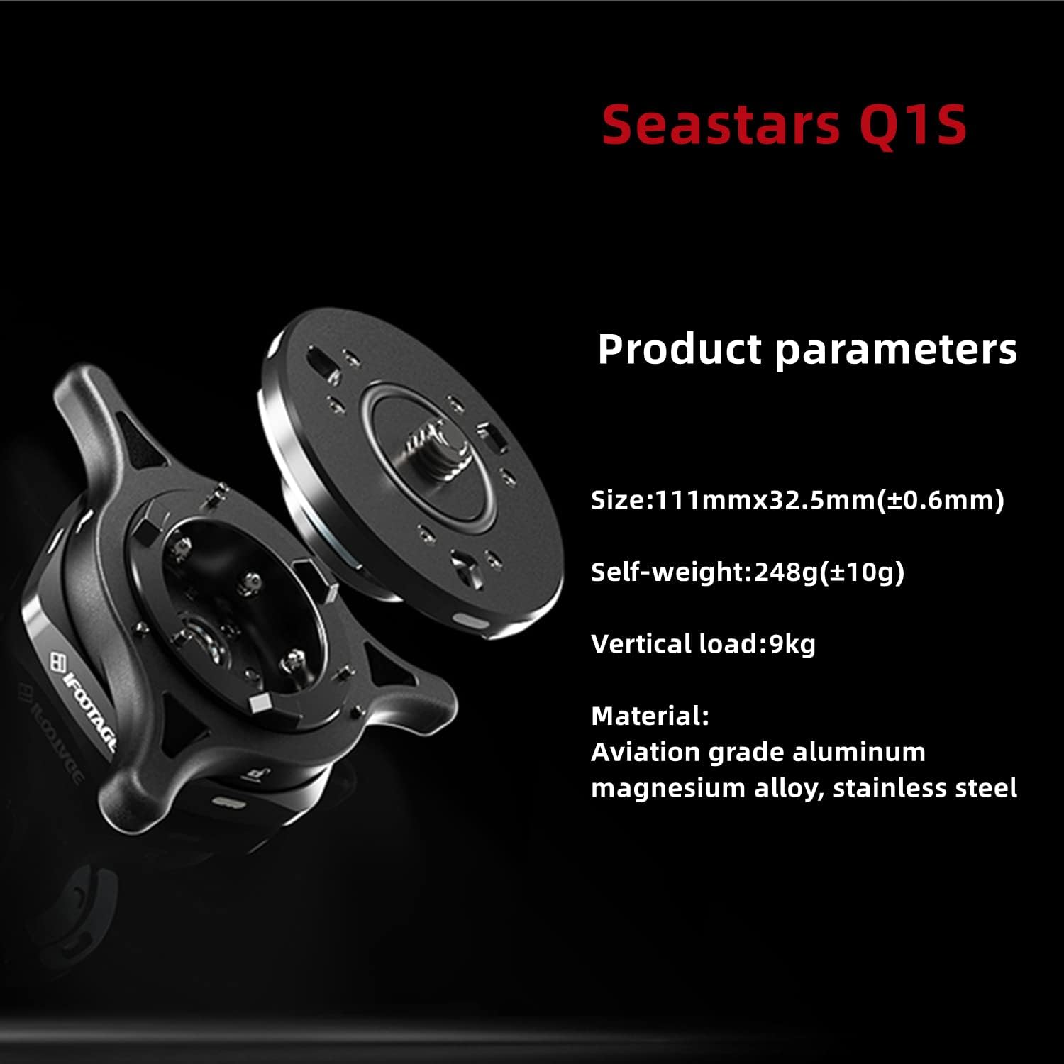 Ifootage Q1S Seastar Quick Release per Treppiede - immagine 4