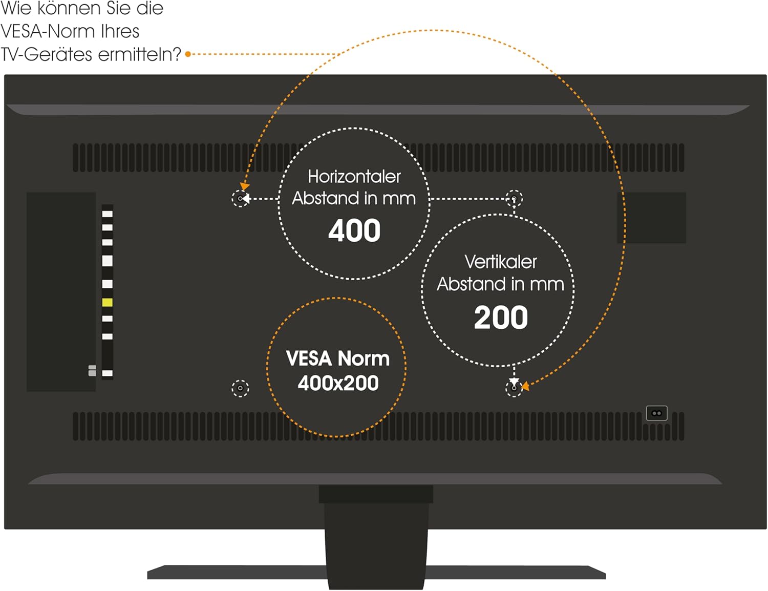 my wall HL 12 WL - Supporto TV da soffitto 17-37" - immagine 5