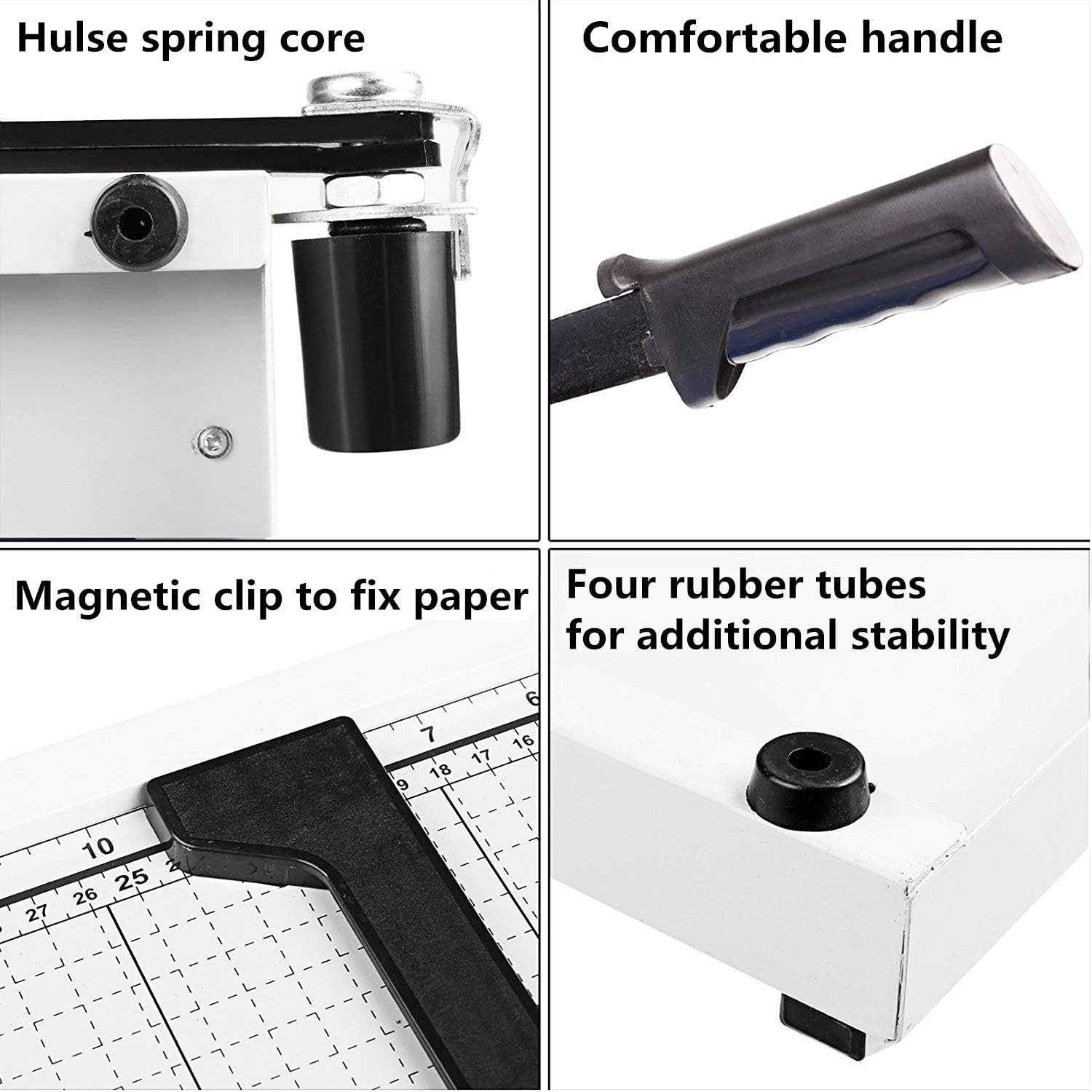 Taglierina per Carta A4 a Leva, Base Metallica - immagine 3