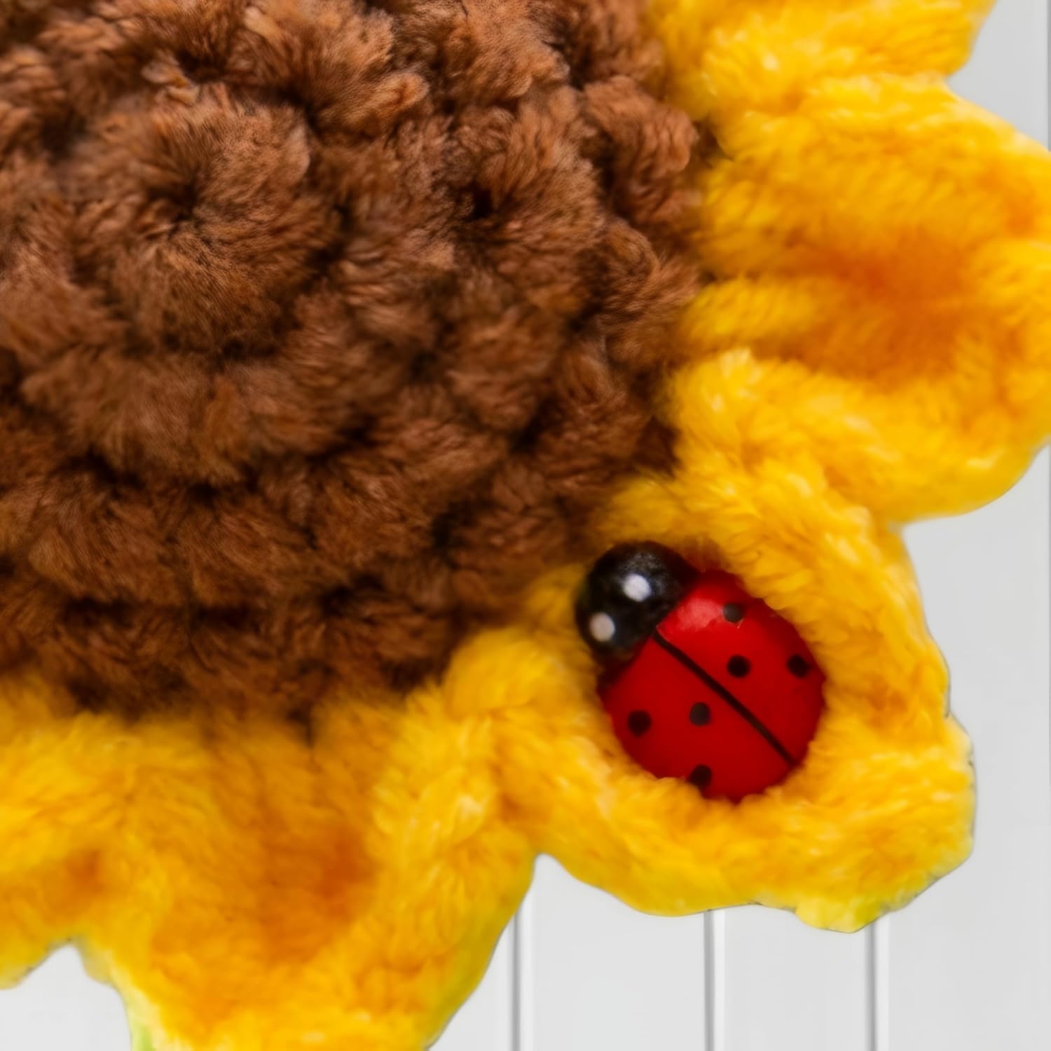 Regalo Girasole di Supporto Emotivo all'Uncinetto - immagine 5
