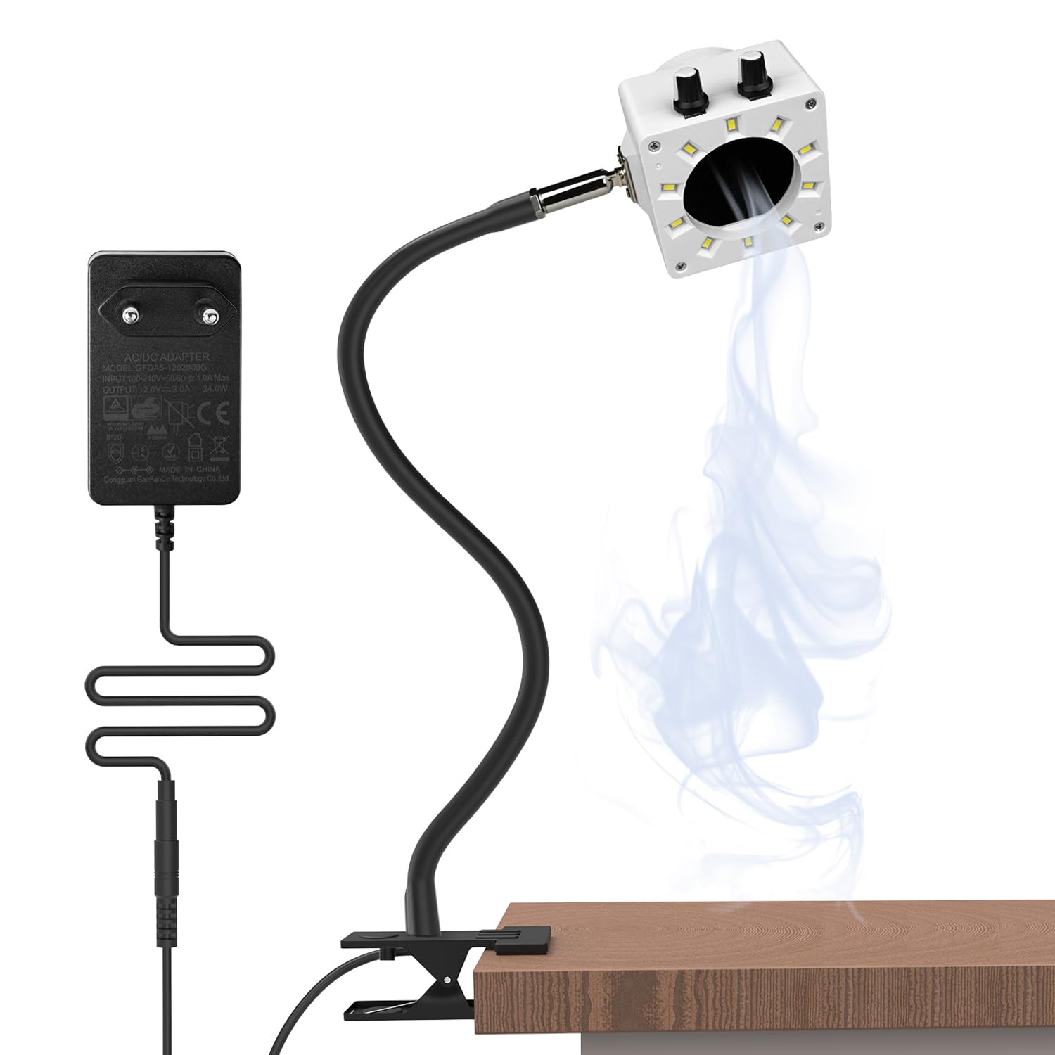 Treedix Ventilatore Aspirazione Vapore Saldatura con LED