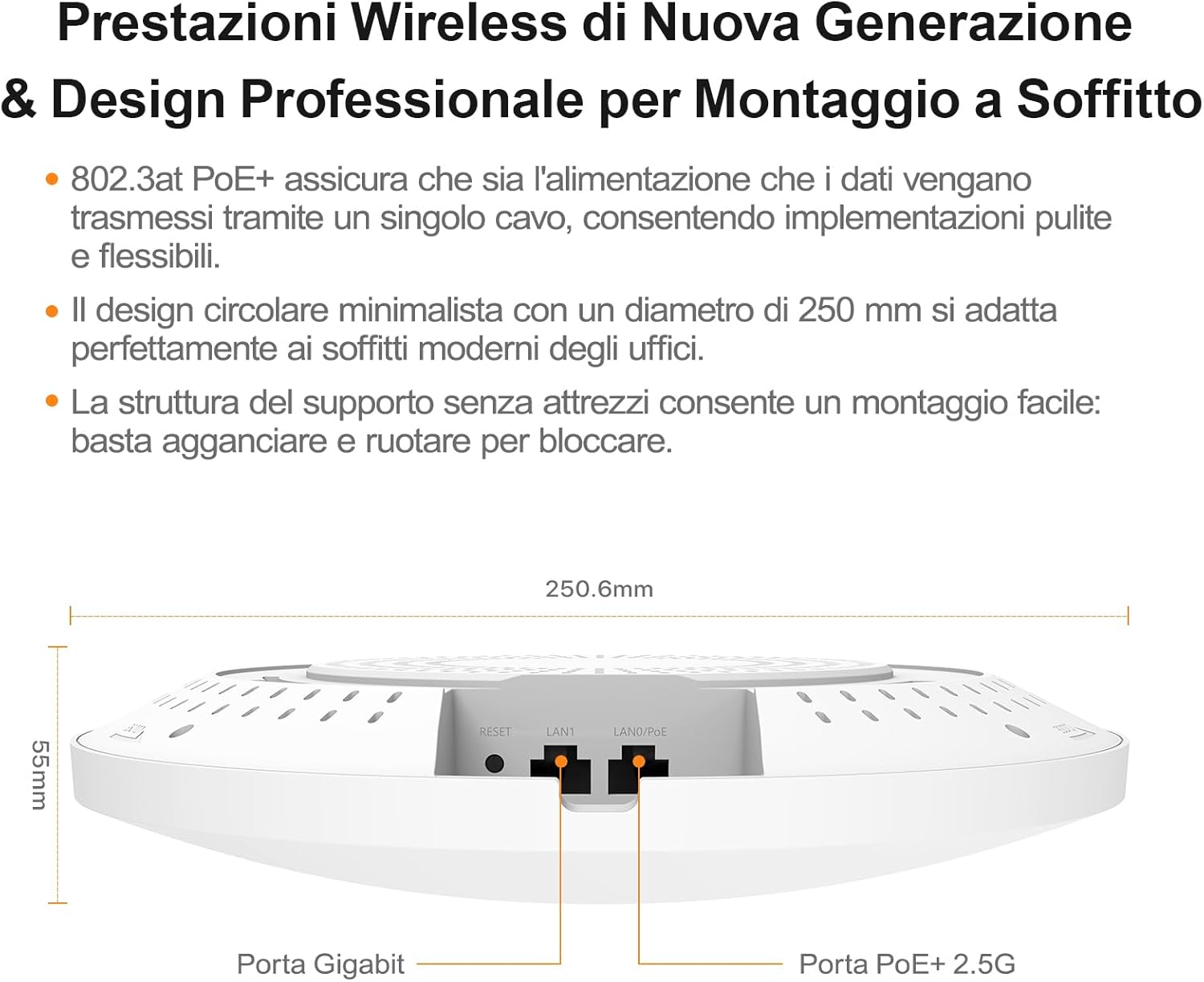 Tenda BE5010 Punto di Accesso WiFi 7 Dualband - immagine 6