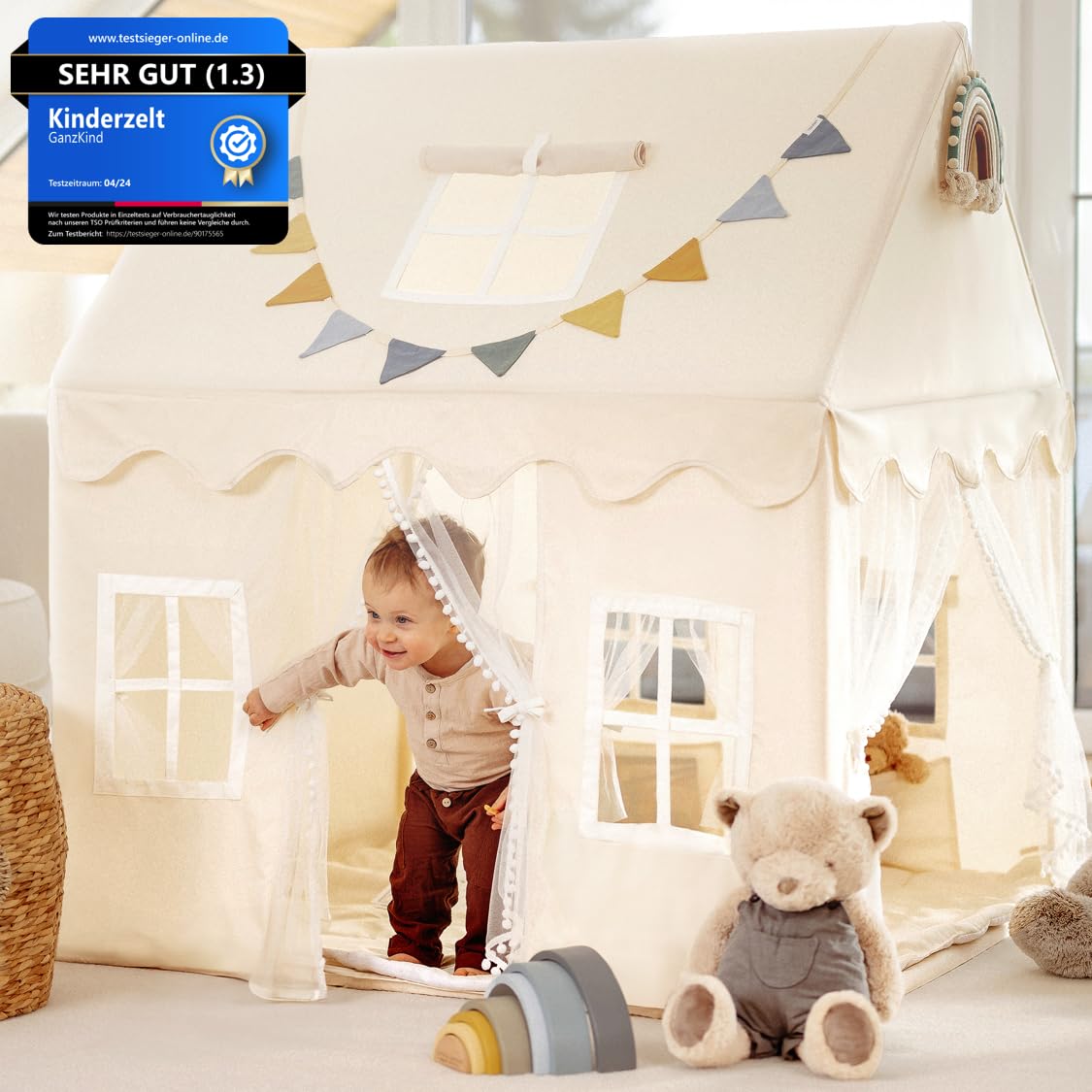 Ganzkind® Casetta Giocattolo per Bambini