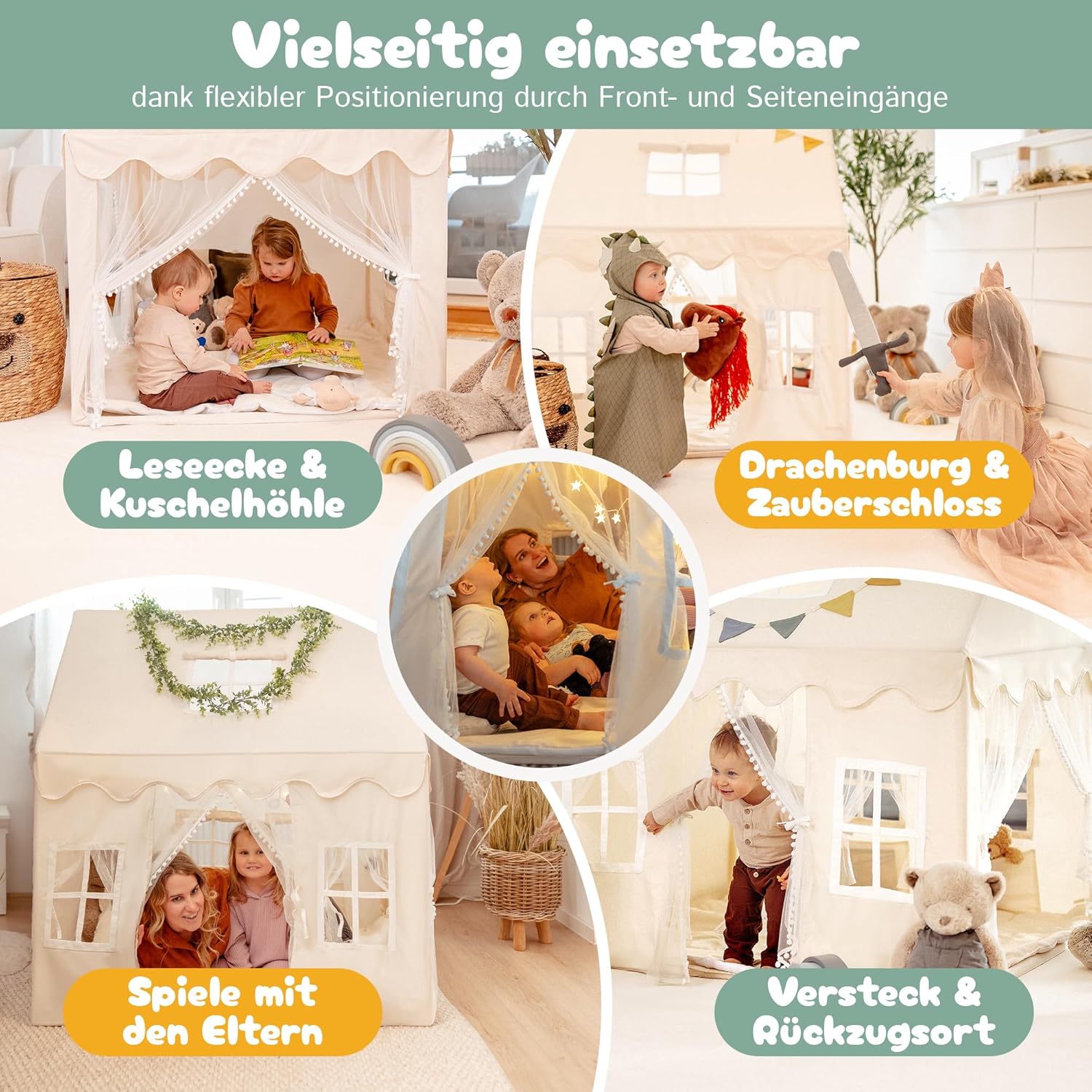 Ganzkind® Casetta Giocattolo per Bambini - immagine 3