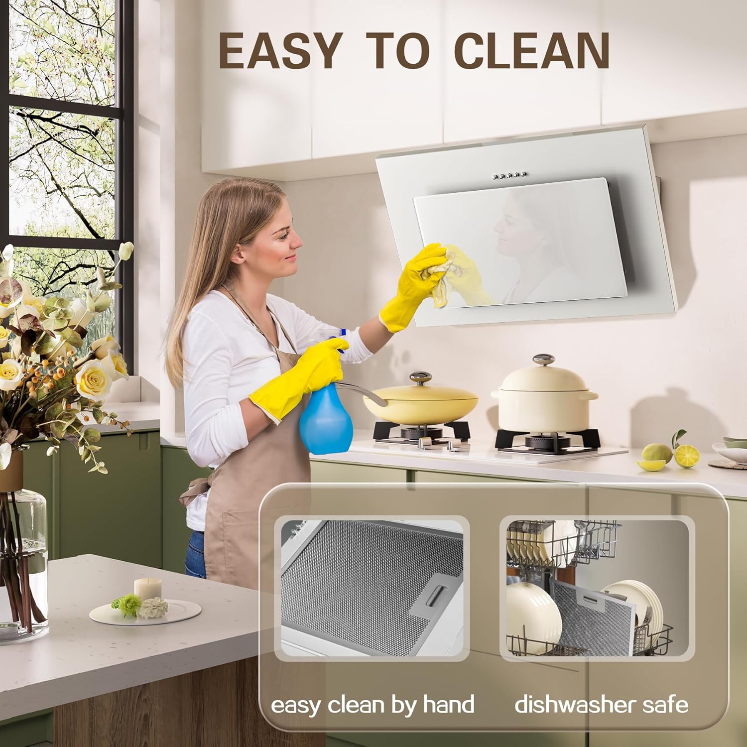 Cappa Aspirante Topstrong Inclinata 60cm Classe A++ - immagine 5