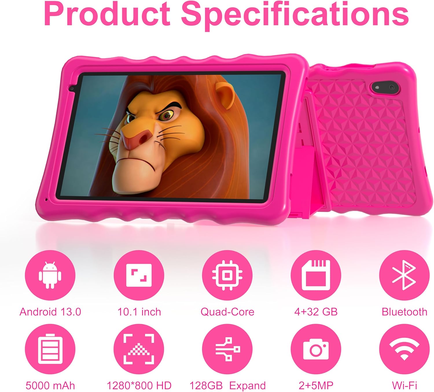 Tibuta Tablet per Bambini 10 Pollici Android 13 - immagine 3