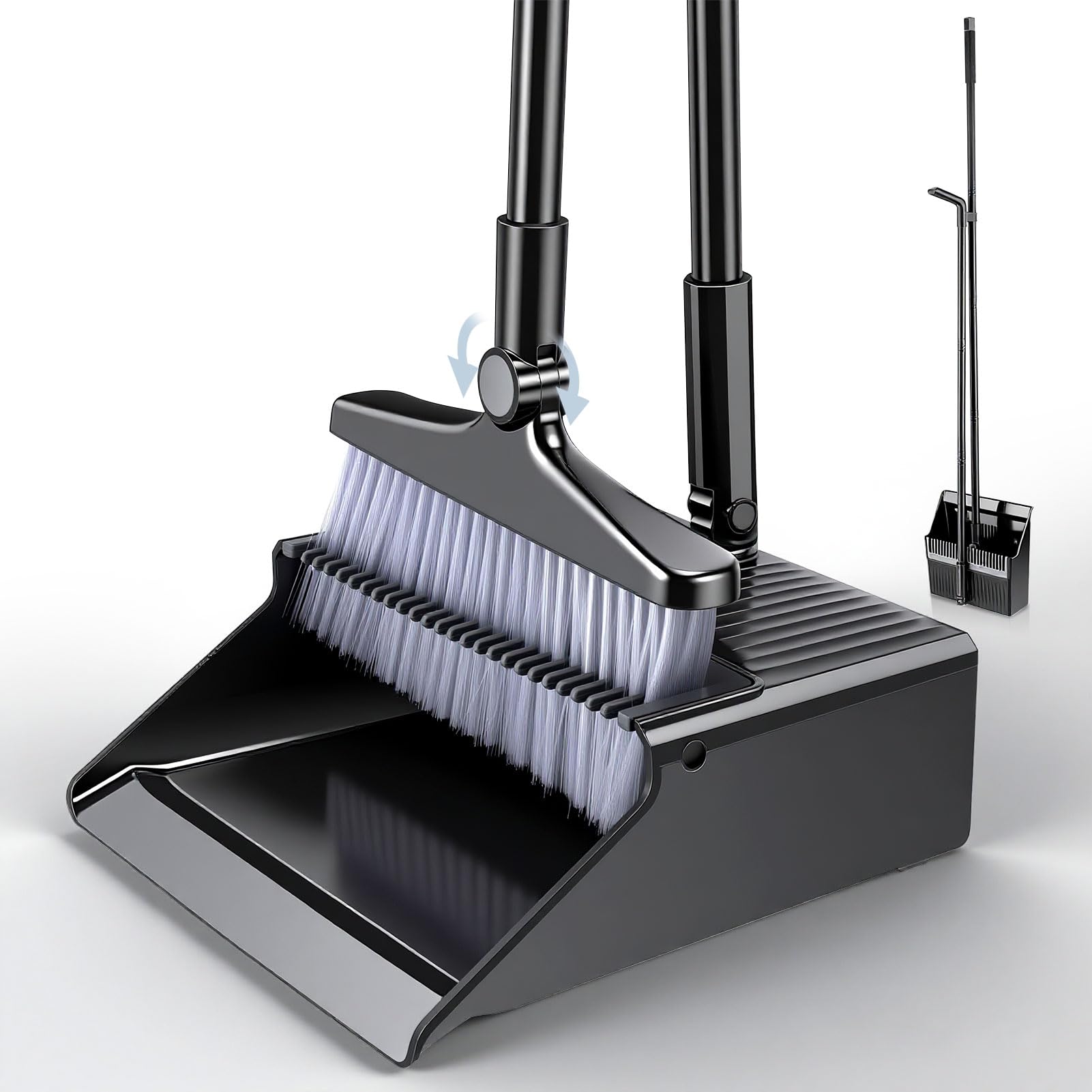 Set Scopa e Paletta a Manico Lungo - Verticale