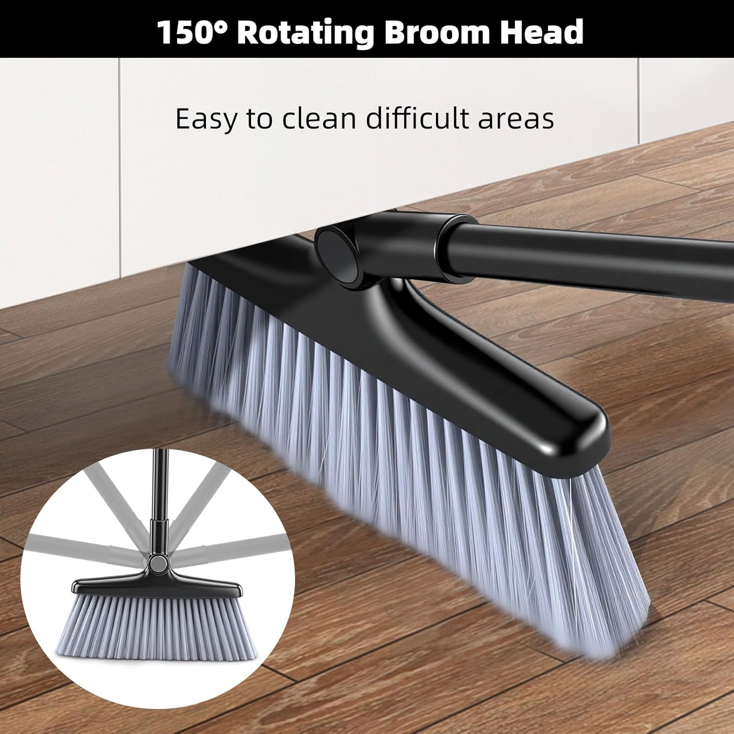 Set Scopa e Paletta a Manico Lungo - Verticale - immagine 4