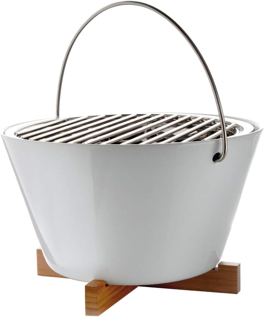 EvaSolo Table Grill Porcelain White - immagine 1