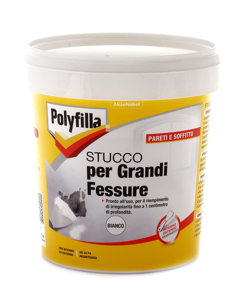 Polyfilla STUCCO FESSURE - Pasta Bianca 1KG