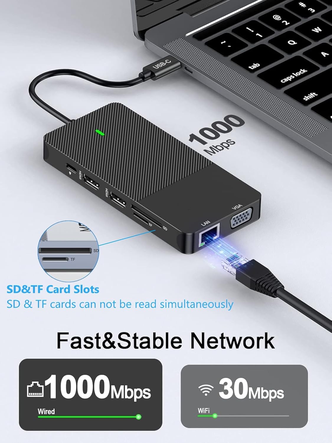 Docking Station USB-C 12 in 1 - immagine 6