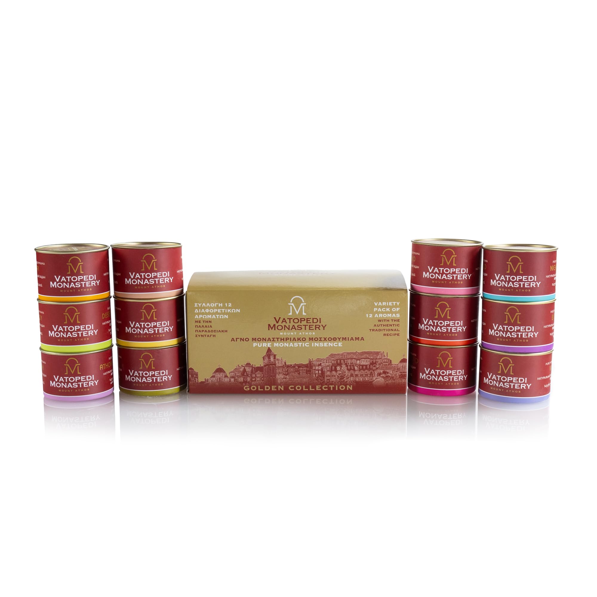 Incenso Monastico Puro Monte Athos - 12x50g