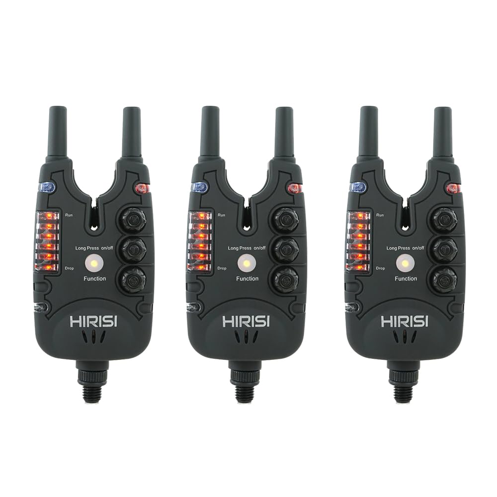 Hirisi Tackle Allarme Impermeabile per Pesca alla Carpa