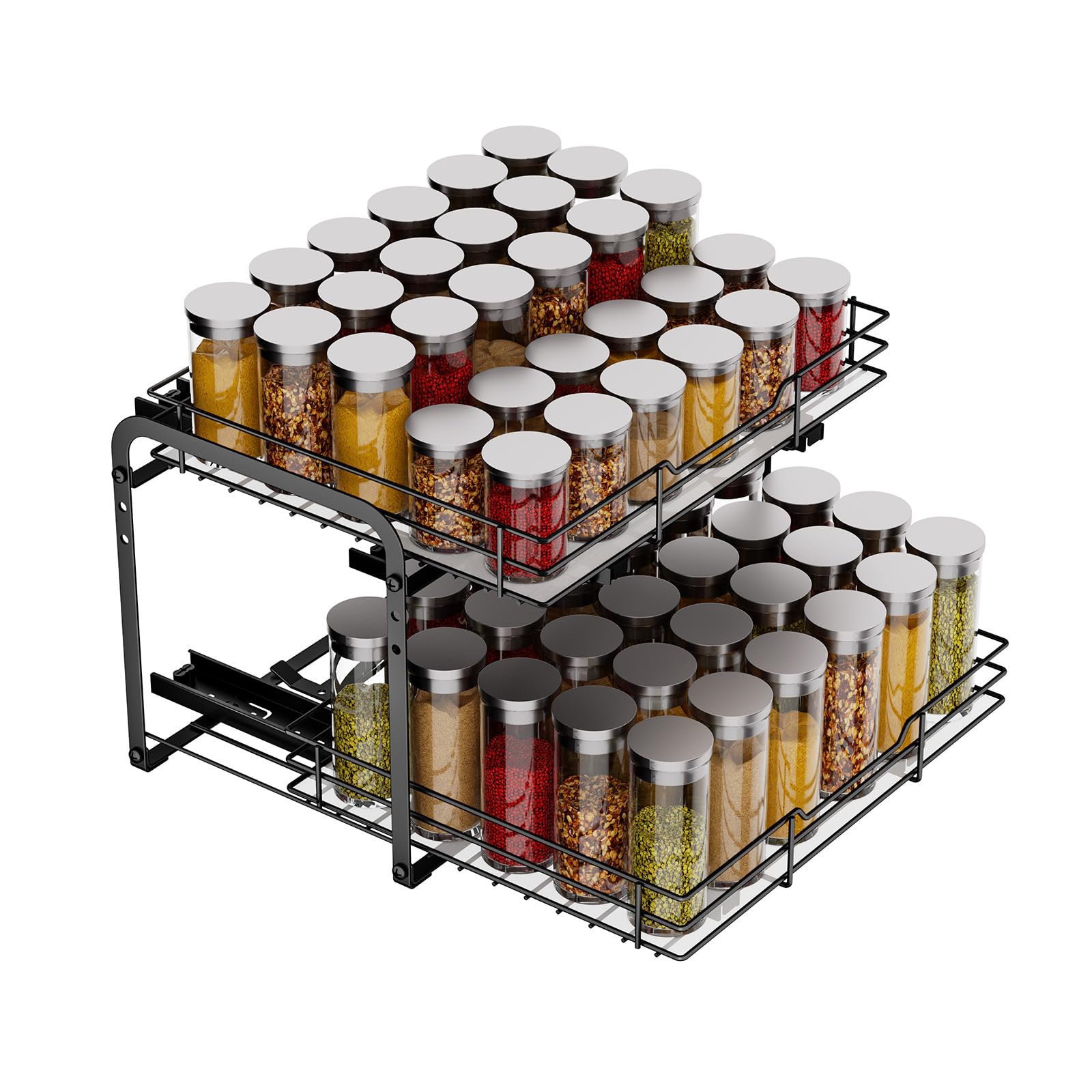 Porta Spezie da Cucina Salvaspazio, Nero