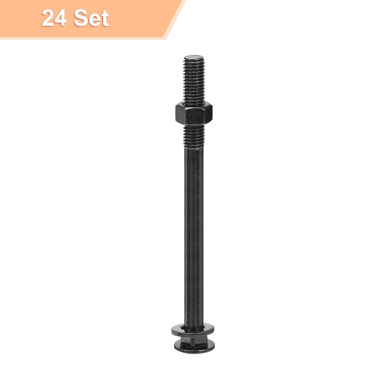 Quarkzman Bulloni Testa Tonda Collo Quadrato M12x150mm - immagine 3