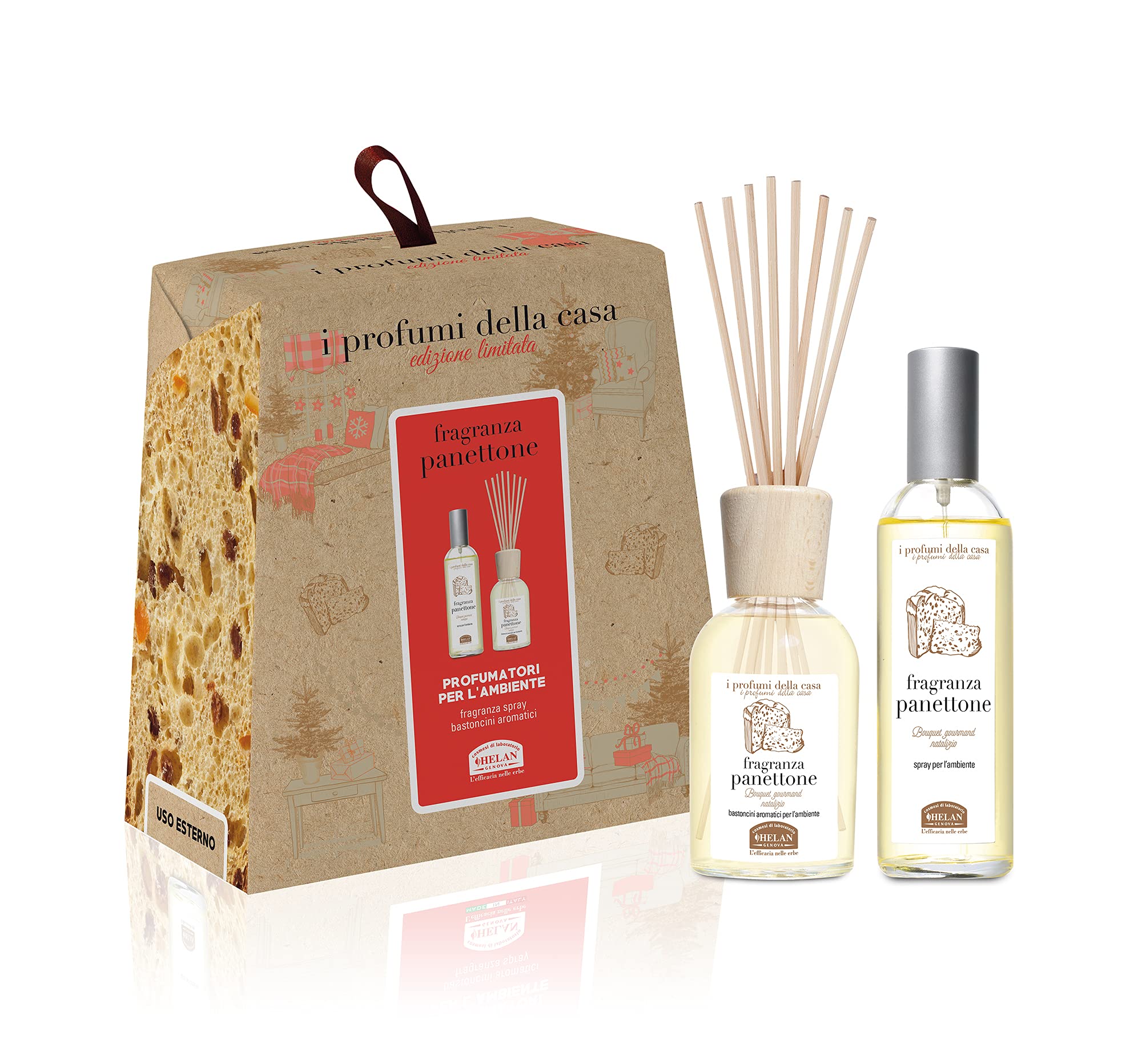 Helan - Set Profumatori Ambiente Panettone 100ml