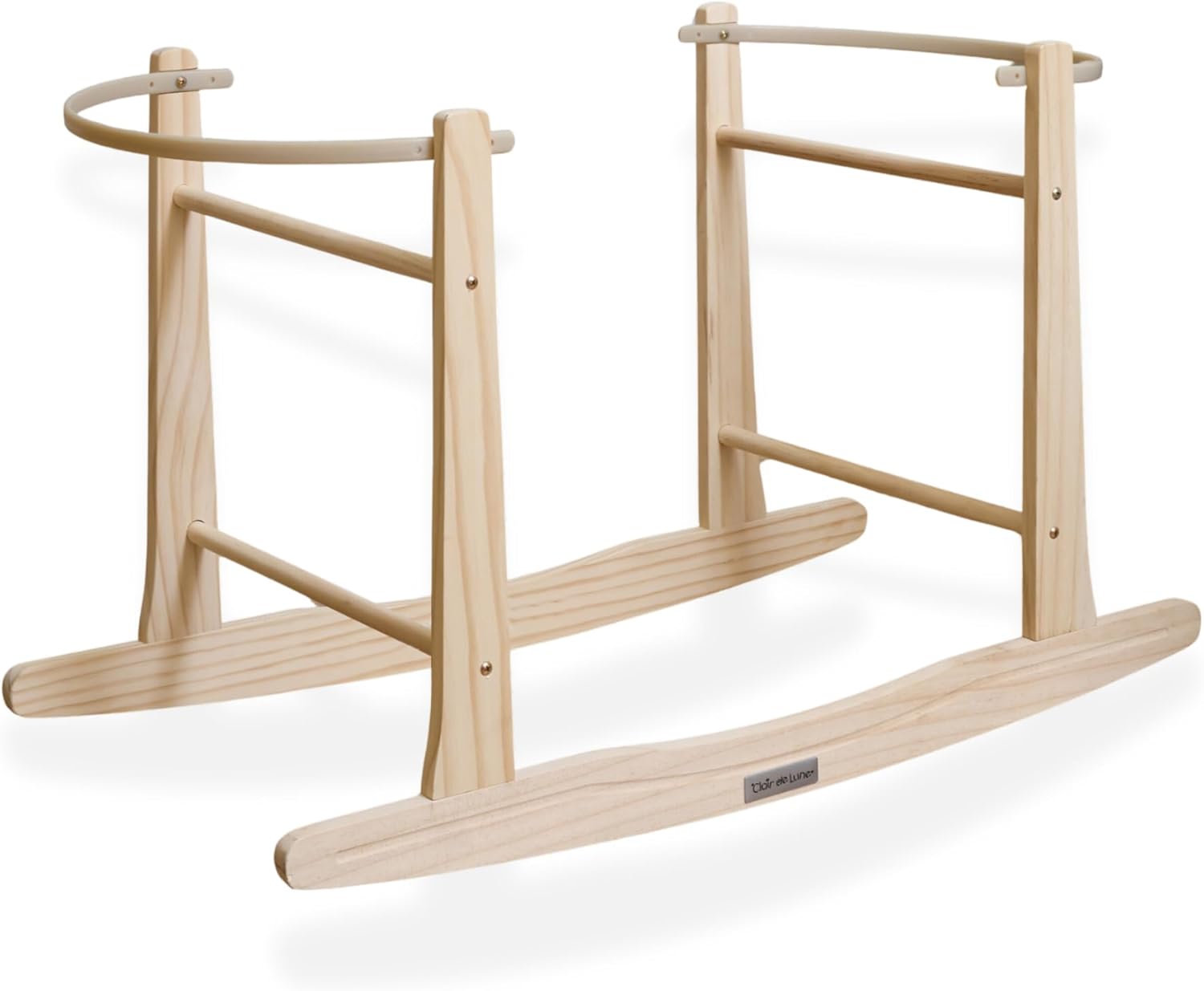 Clair de Lune - Supporto a dondolo per culla di vimini - immagine 1