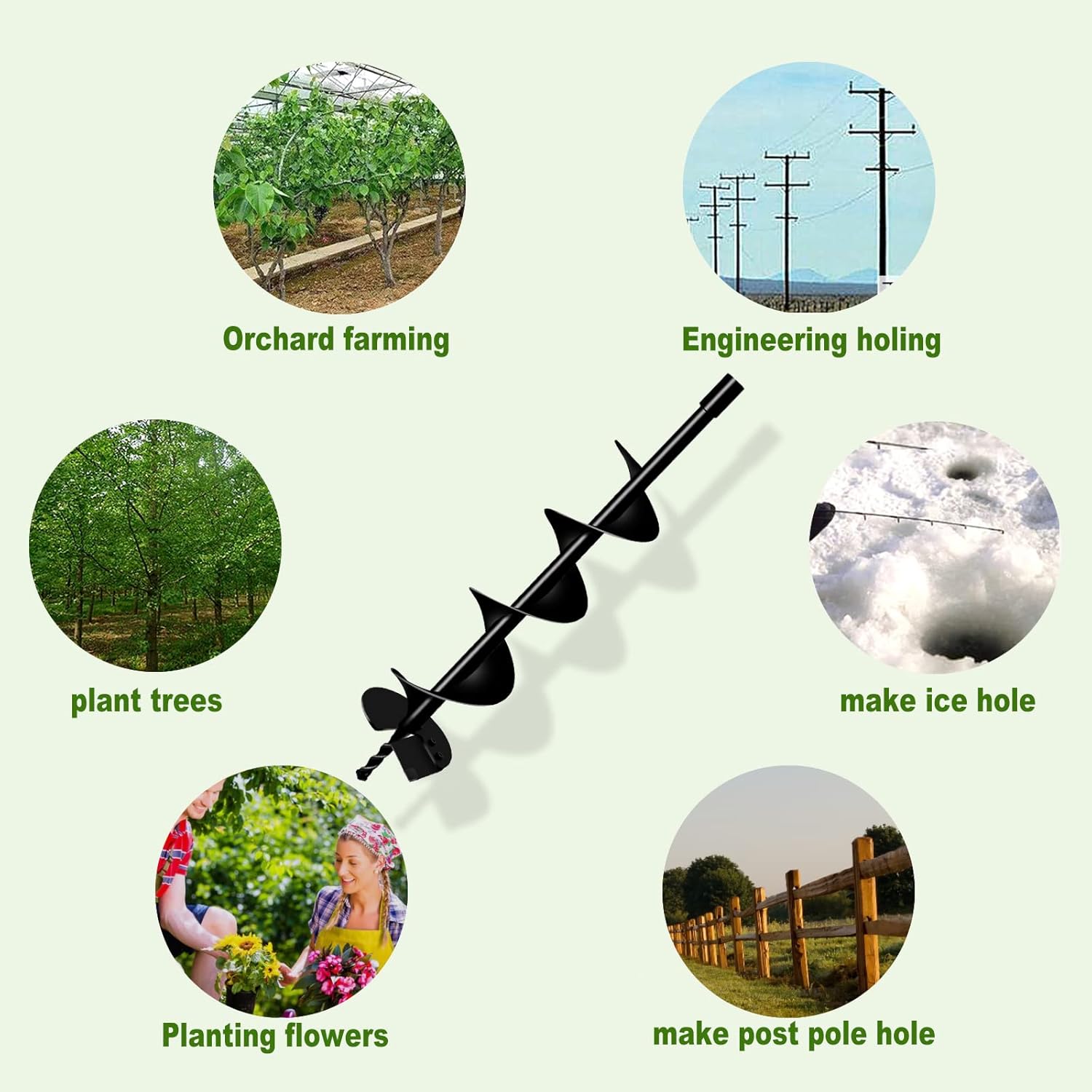 Longrun Punta di Foratura per Coclea Terrestre - immagine 6