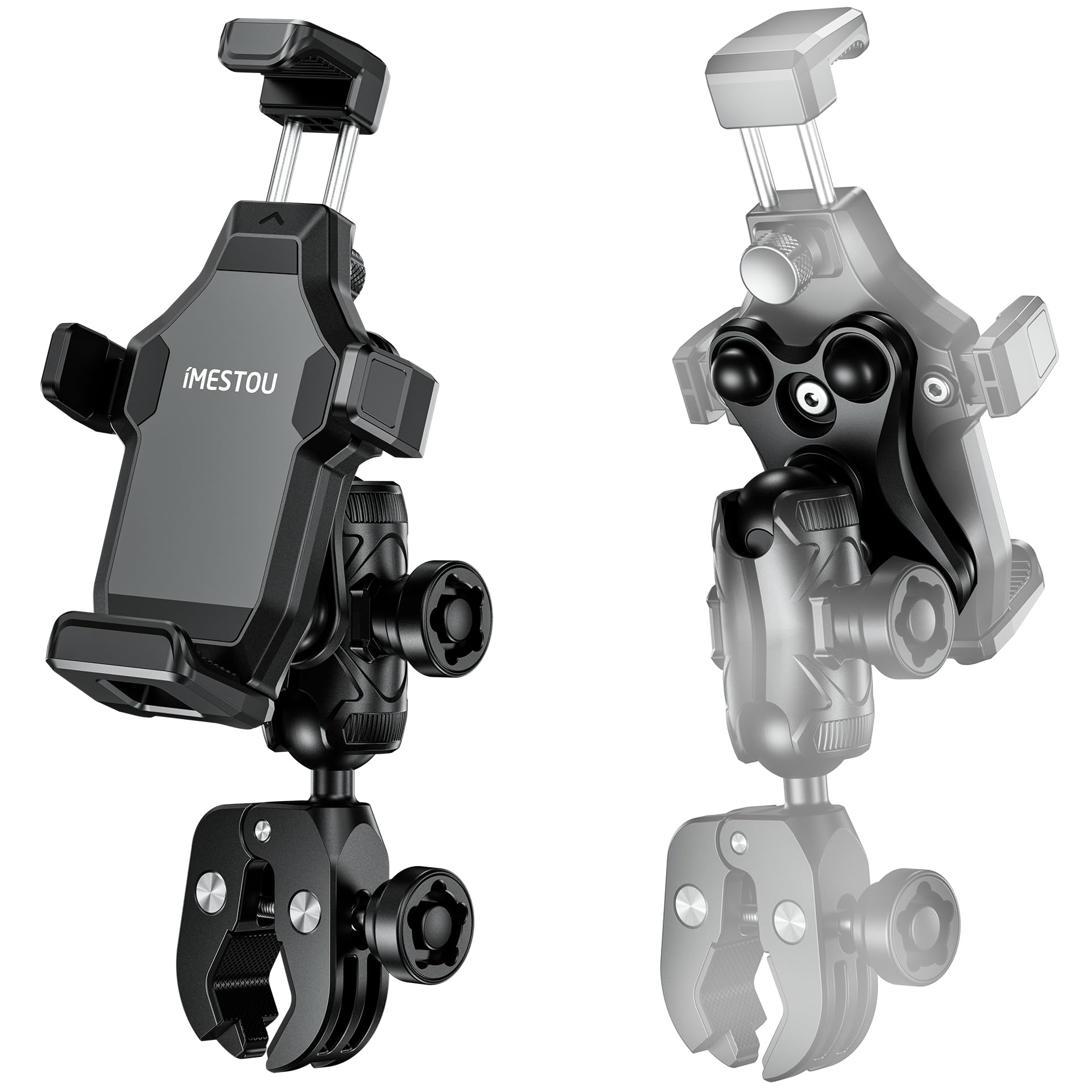 Imestou Supporto Telefono Moto Anti-vibrazione