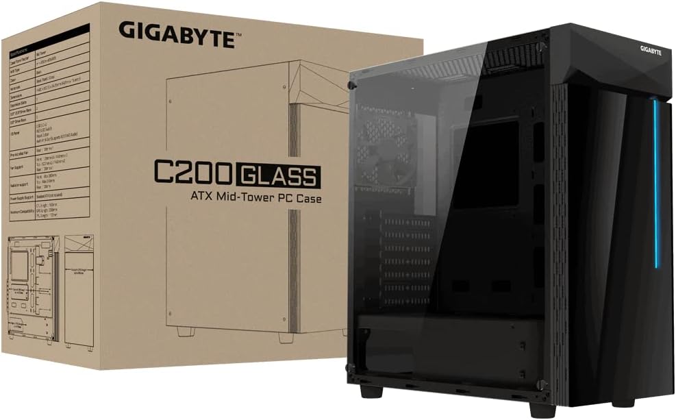 GIGABYTE GB-C200G PC Case ATX/M-ATX/Mini-ITX - immagine 7