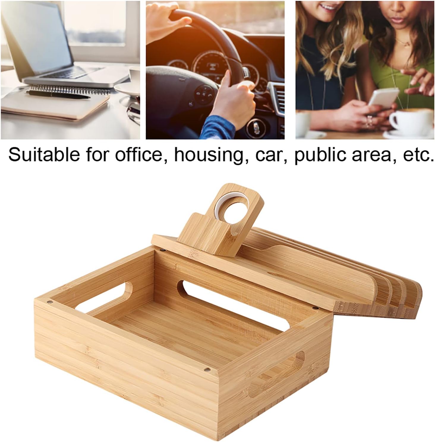 Stazione di Ricarica in Legno per Più Dispositivi - immagine 8