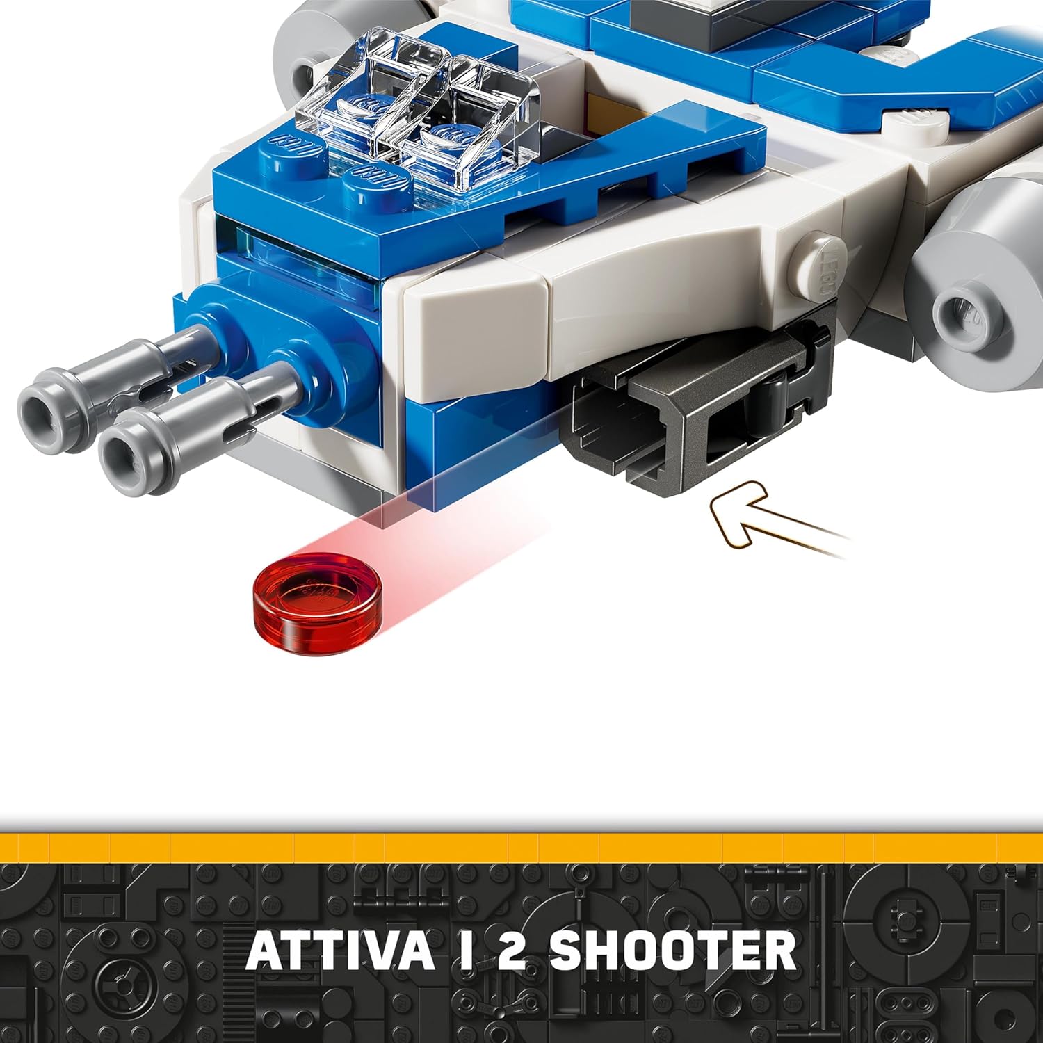 Lego Star Wars Microfighter Y-wing di Captain Rex 75391 - immagine 6