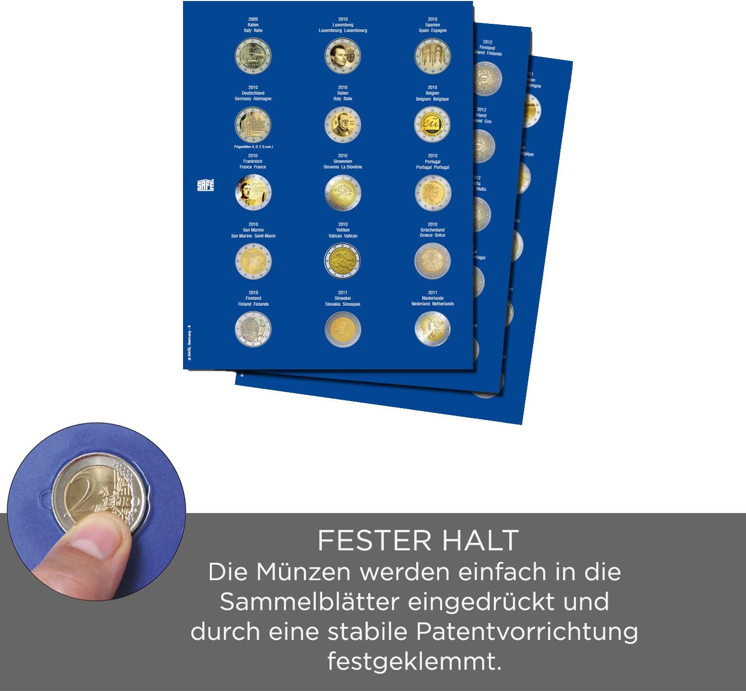 Raccoglitore Monete 2 Euro 2004-2013 Topset - immagine 2