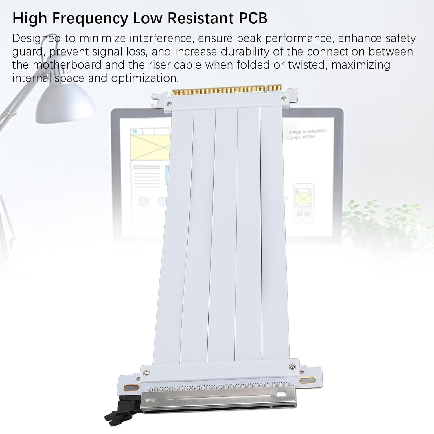 Acouto Adattatore Cavo Riser PCIE 5.0 X16 per GPU - immagine 1