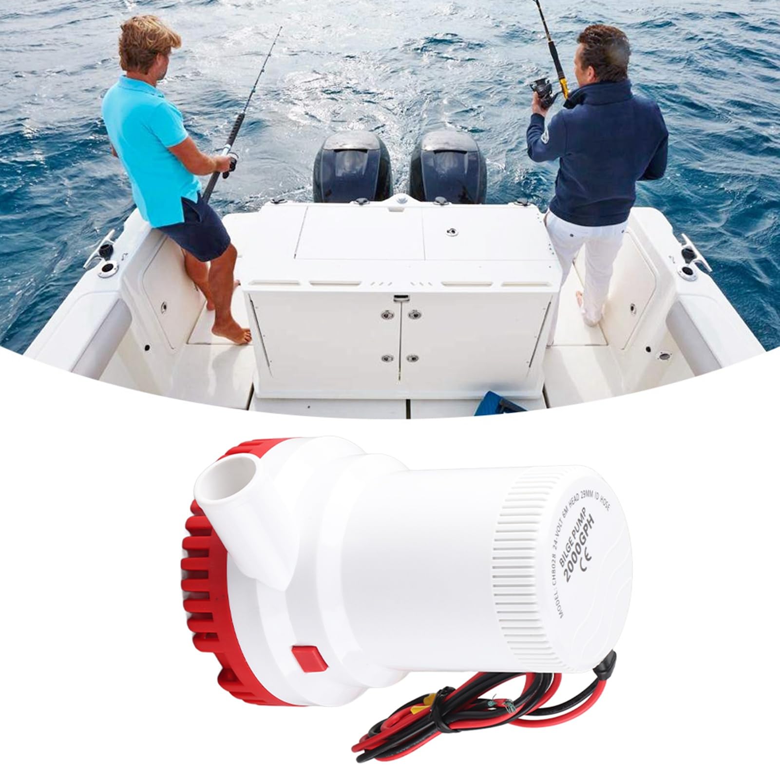 Pompa di Sentina Sommergibile 2000GPH