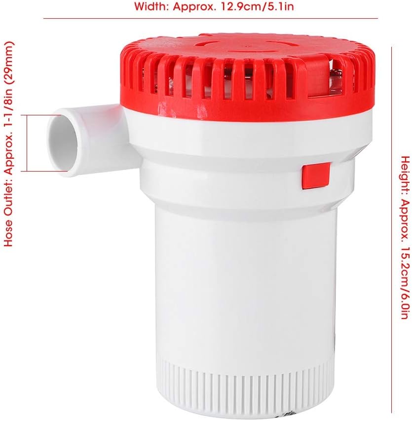 Pompa di Sentina Sommergibile 2000GPH - immagine 2