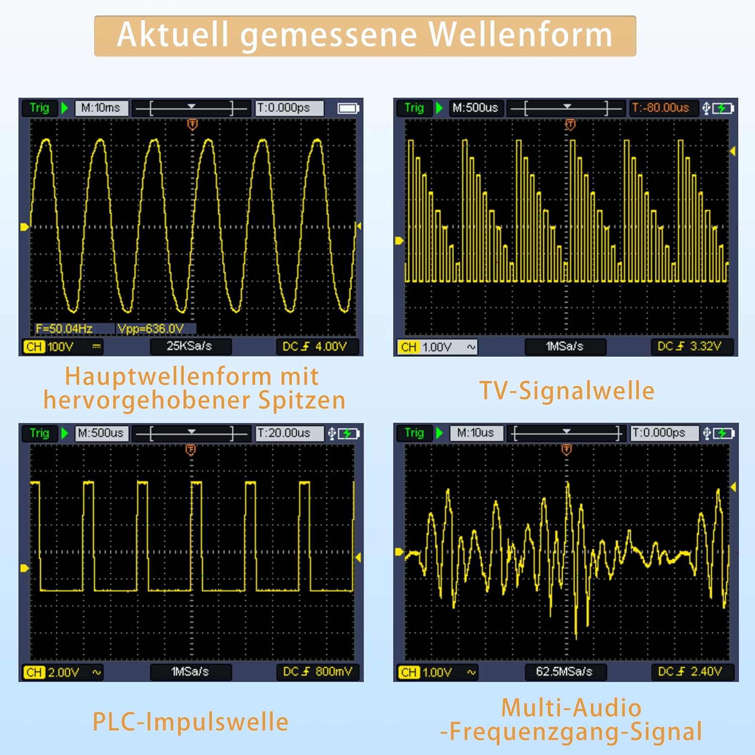 Owon Oscilloscopio Multimetro 3 in 1 HDS241 - immagine 4