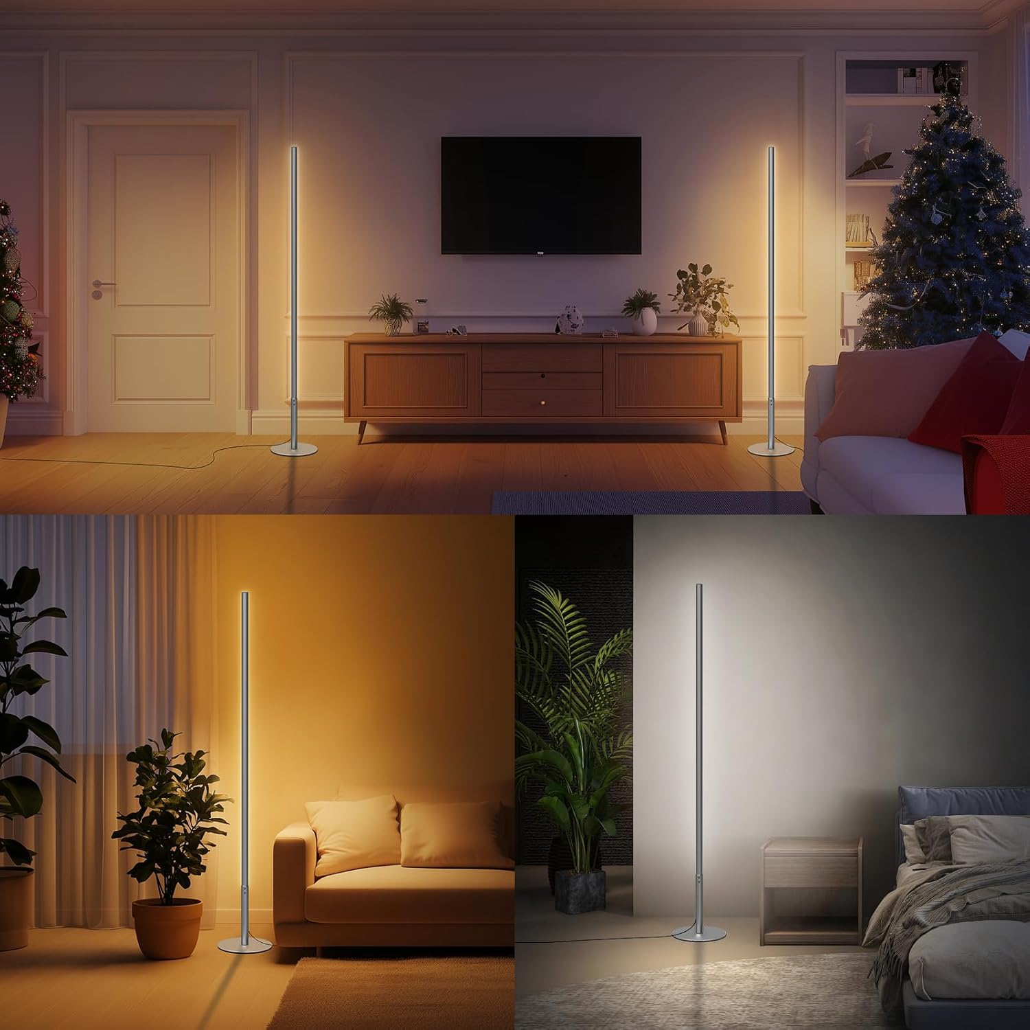 Fortand Lampada da Terra LED Dimmerabile 147CM - immagine 5