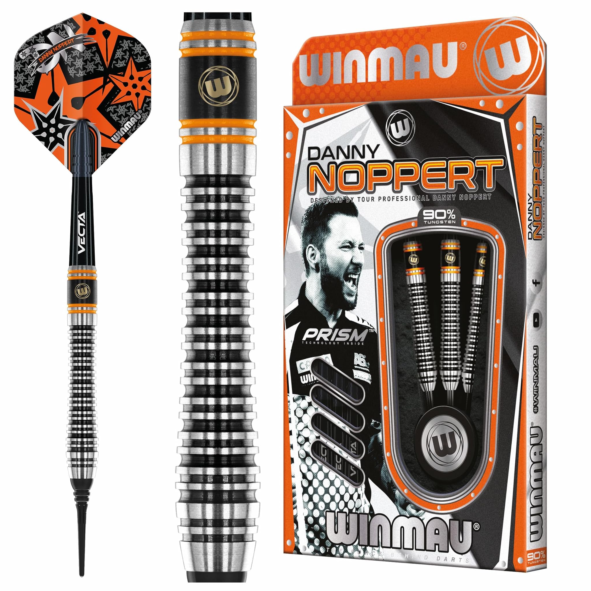 WINMAU Danny Noppert Signature Edition 2.0 - Freccette Tungsteno
