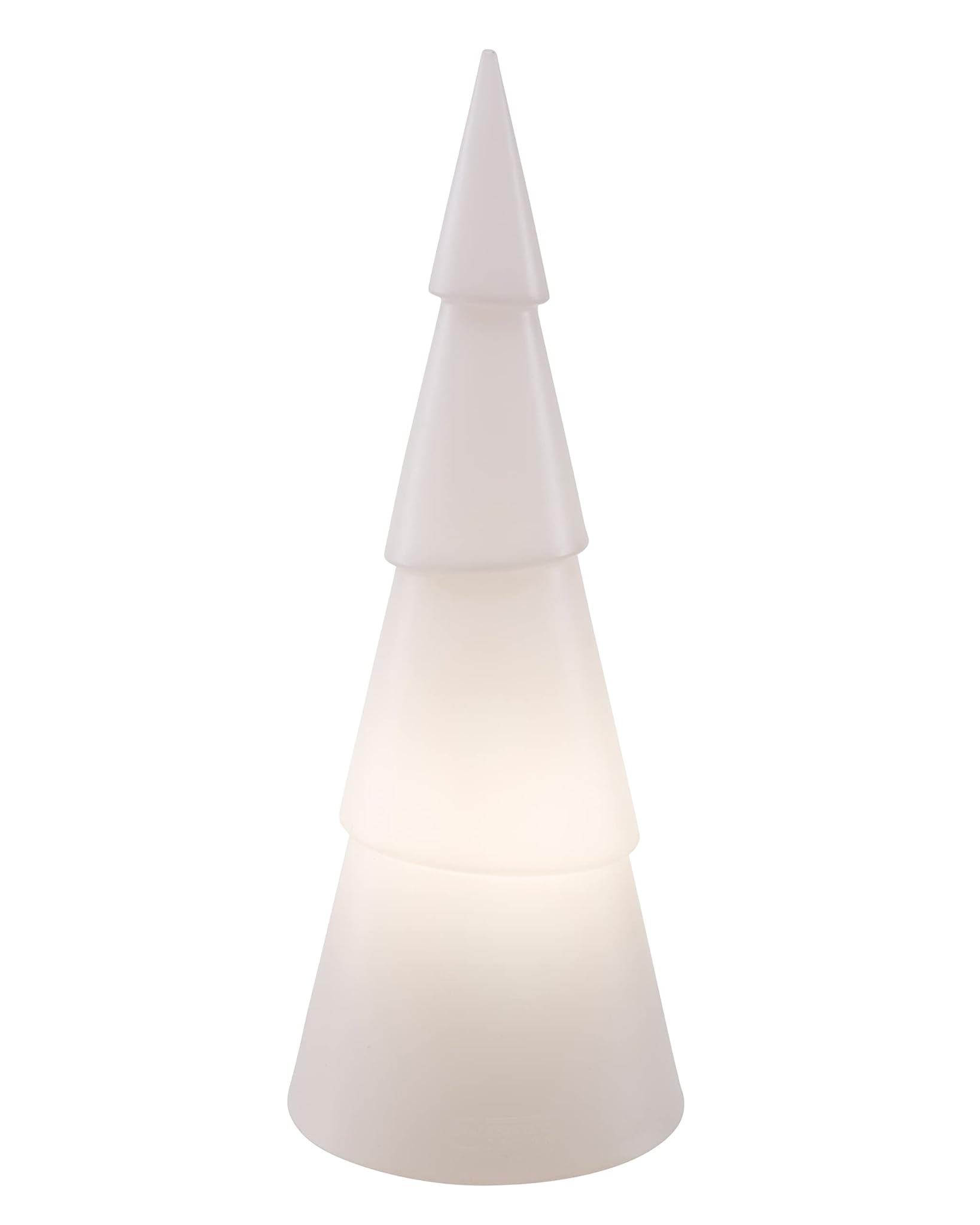 8 stagioni design Shining Tree rotondo, Plastica, bianco, E27 9 wattsW