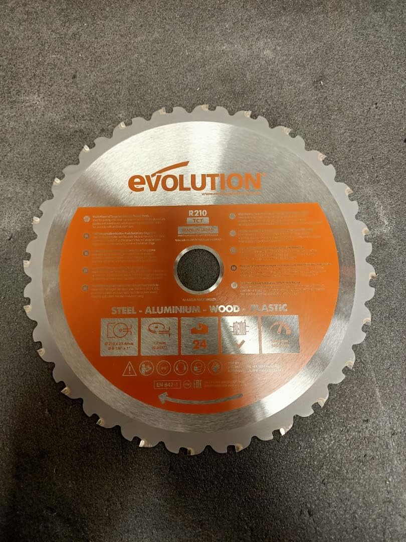 Evolution Power Tools RAGE Lama Multiuso 210 mm | Velz