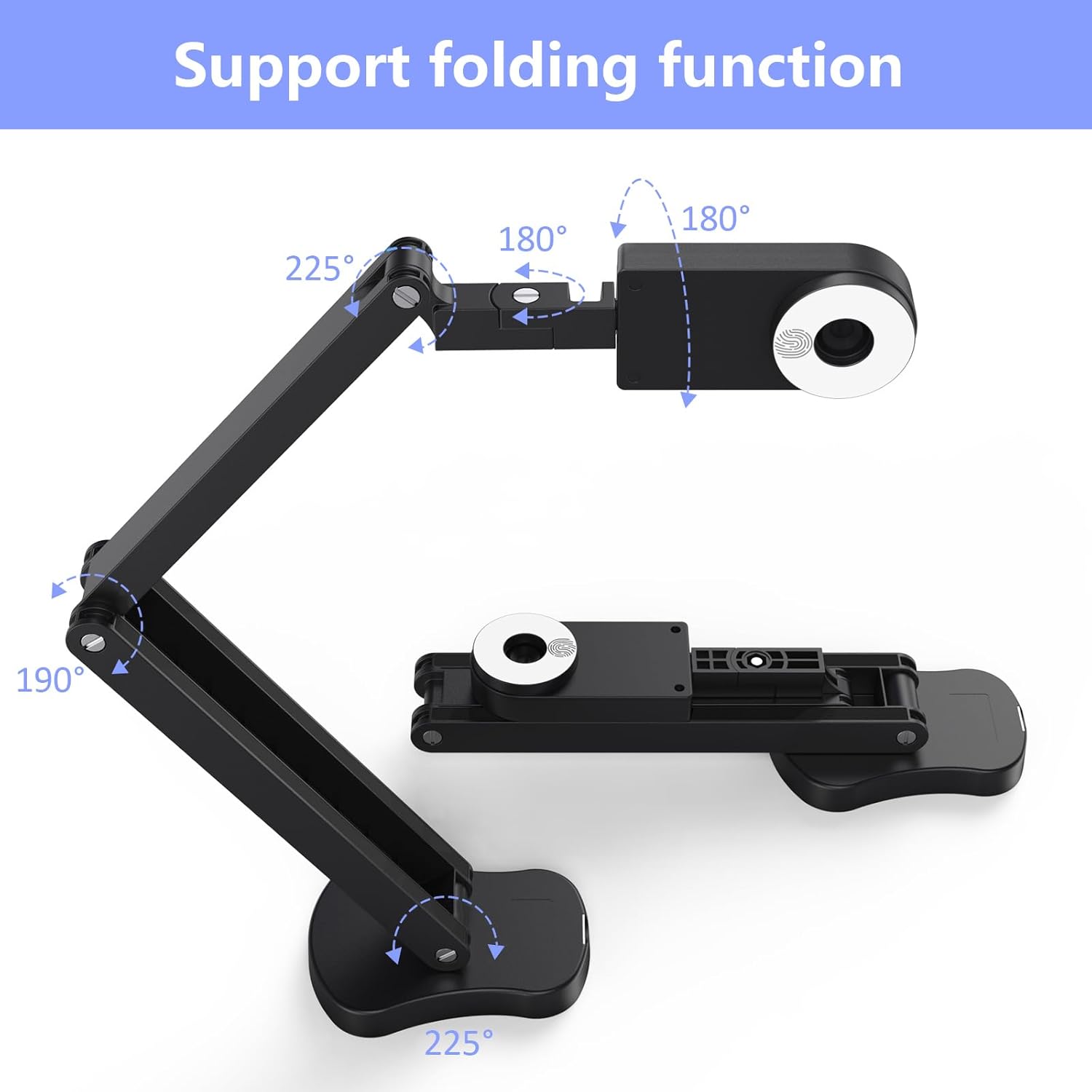 THUSTAND 8MP Telecamera Documenti USB & 4K Webcam - immagine 3