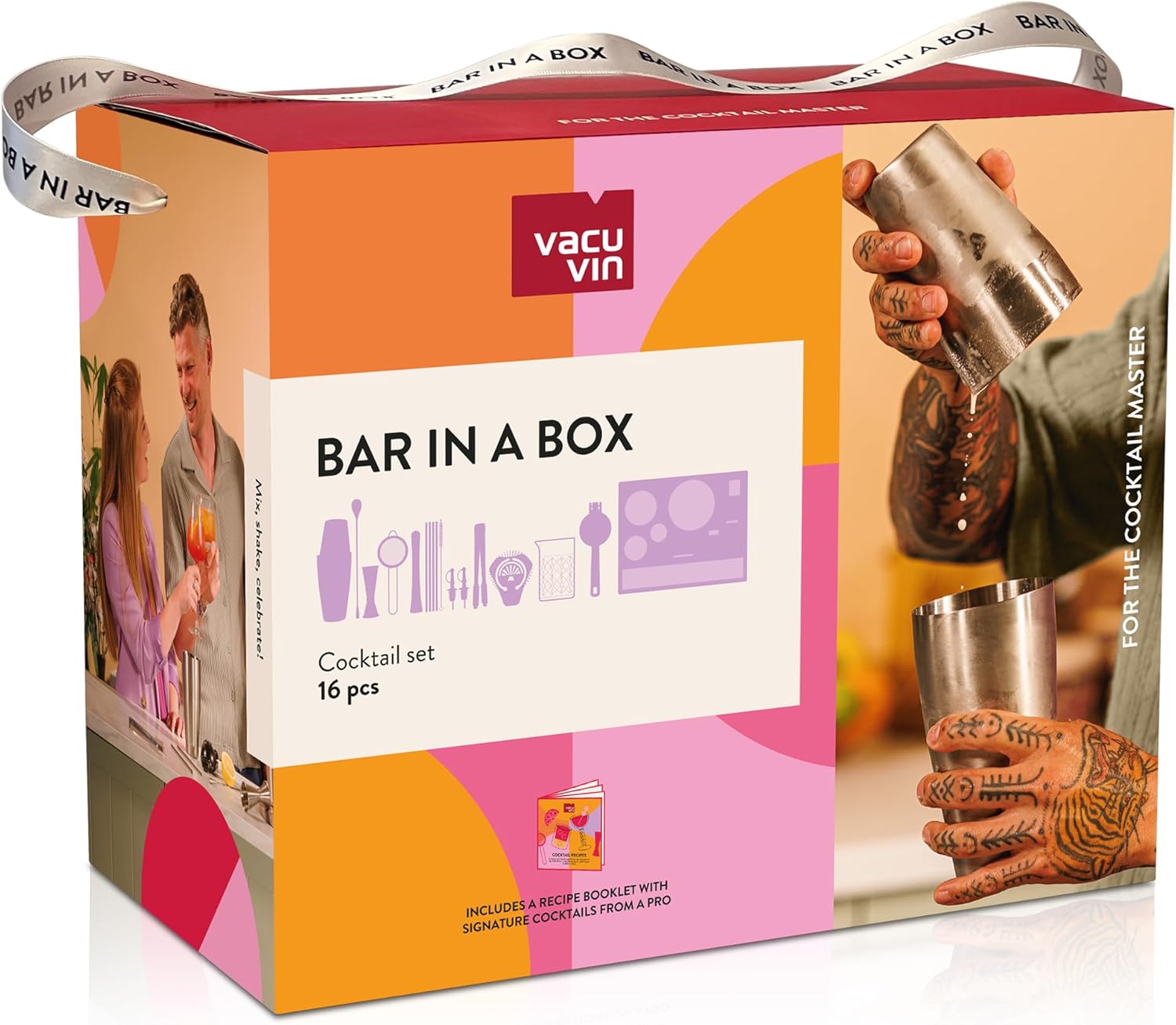 Vacu Vin Set da Cocktail Master 16 Pezzi - immagine 2